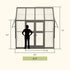 Lean-To Greenhouse - 6.5' x 8.5'
