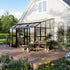 Lean-To Greenhouse - 8.5' x 12.5'