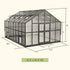 Vego Grand Victorian Greenhouse - 12.5ft Wide
