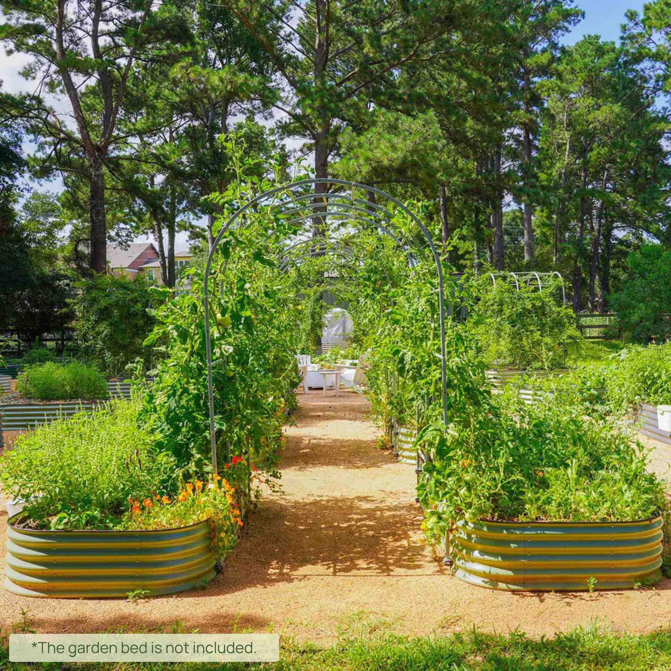 trellis for garden plants Arched Trellis System, 7.0'