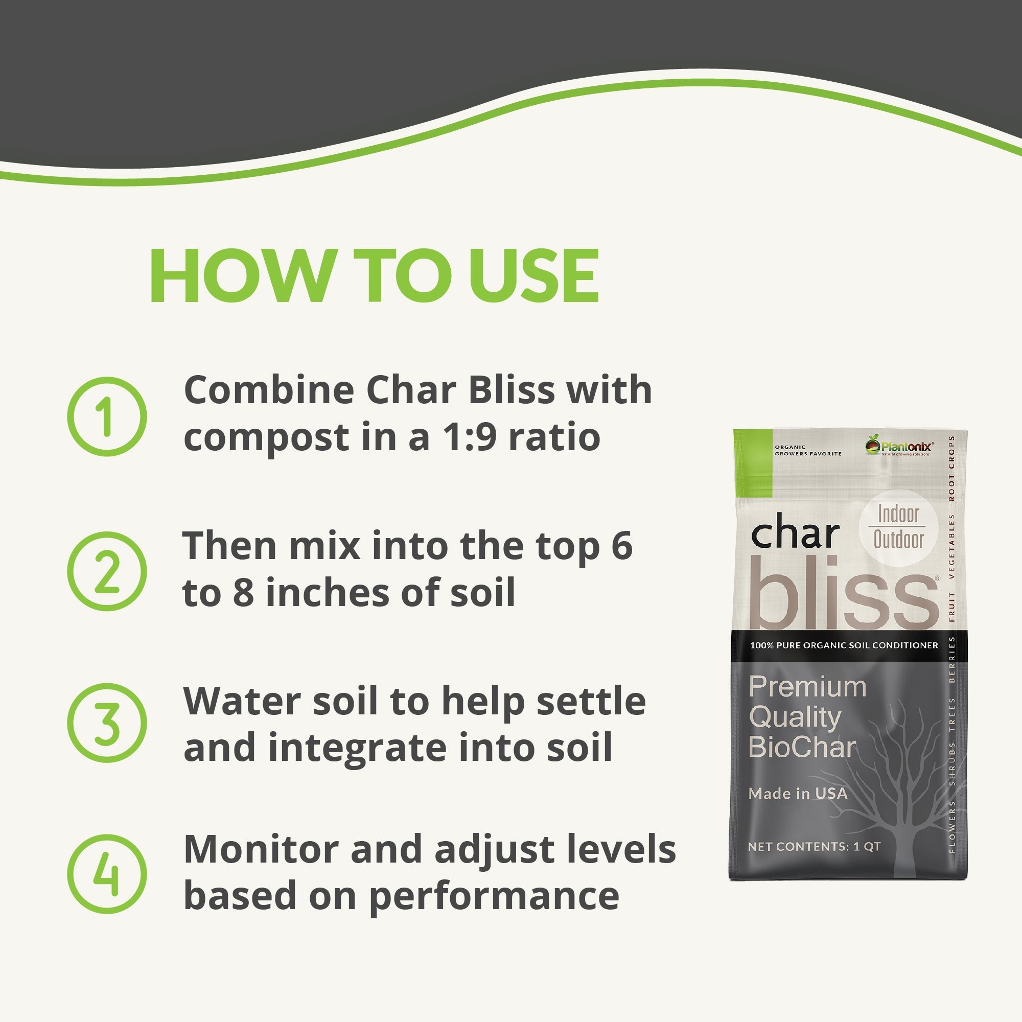 Char Bliss - Premium Biochar Soil Amendment - Team Grow