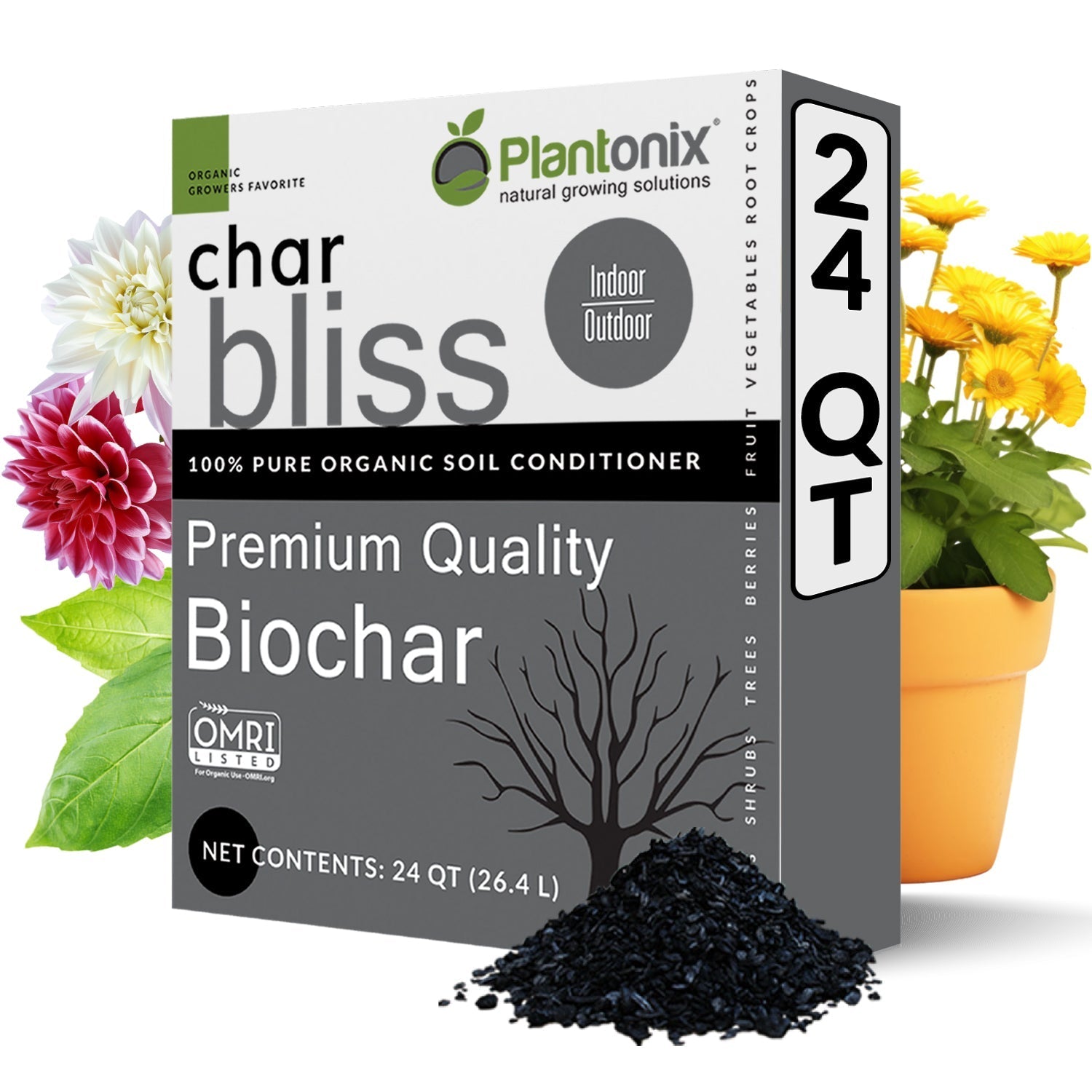 Char Bliss - Premium Biochar Soil Amendment - Team Grow