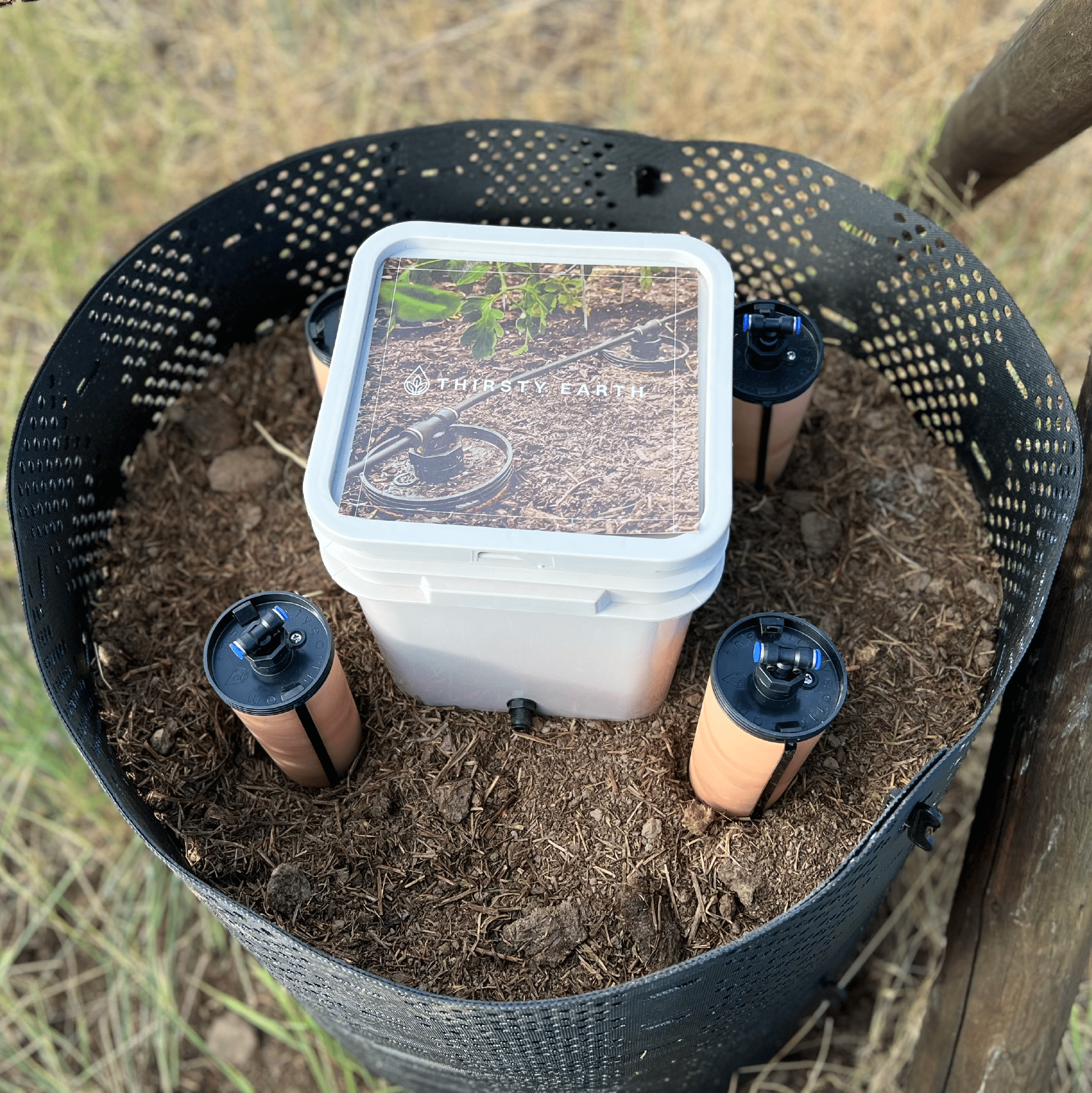 CottaCompost Olla Kit (with 2 Composters) - The Easiest Outdoor Compost Bins & Watering System – For Beginners - Team Grow