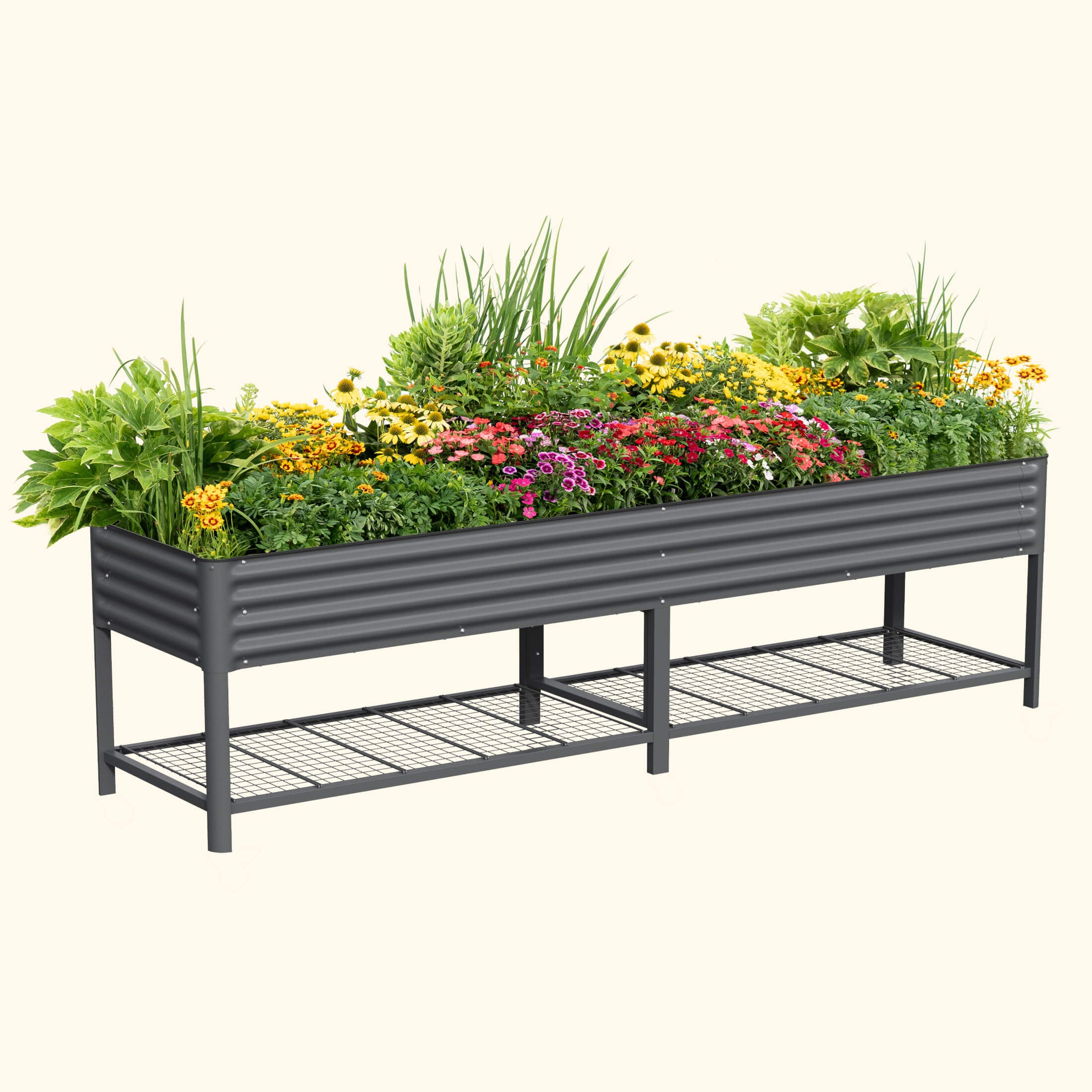 Elevated Garden Bed - Jumbo Series 2.5' x 10' - Team Grow