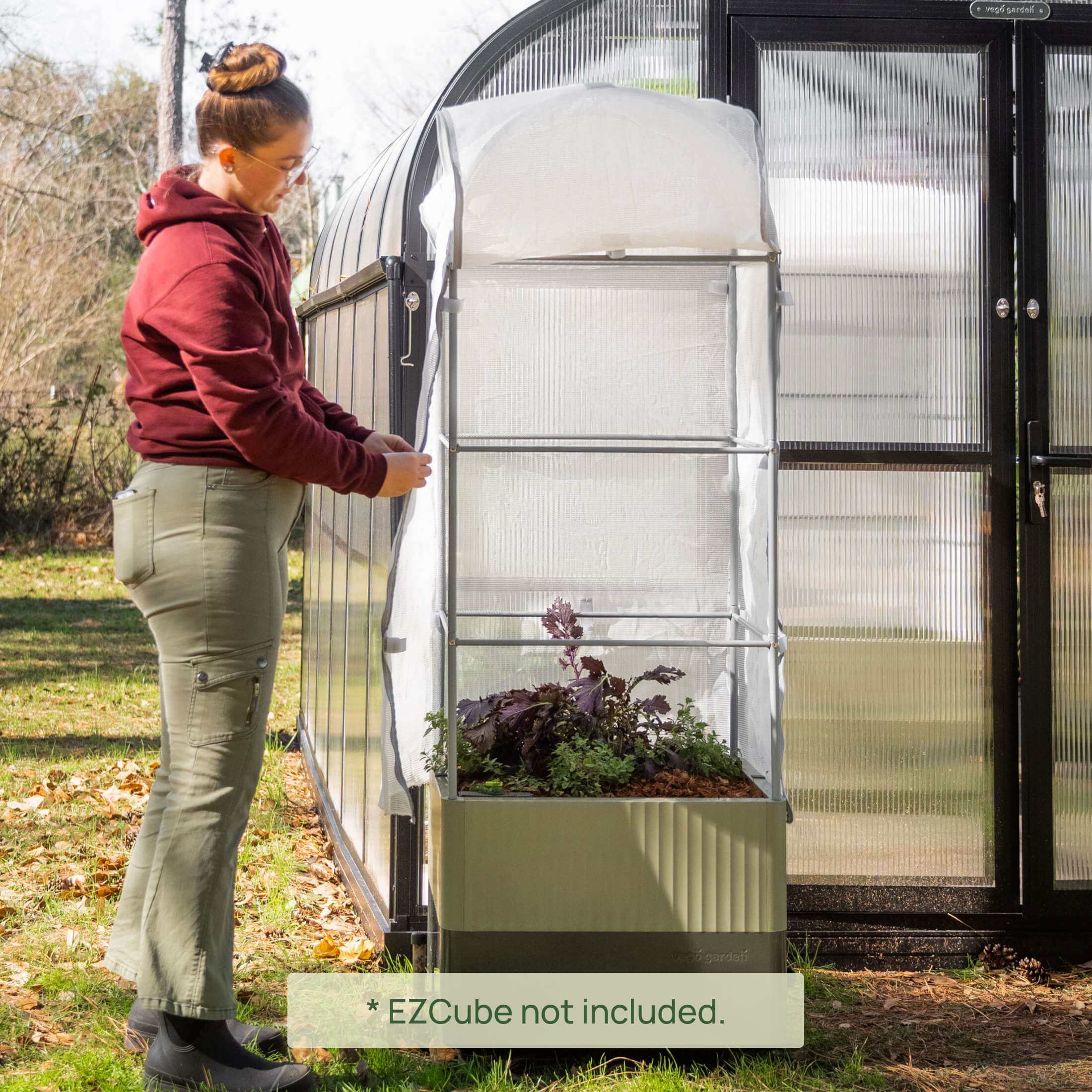 EZCube Cover & Cage - Team Grow