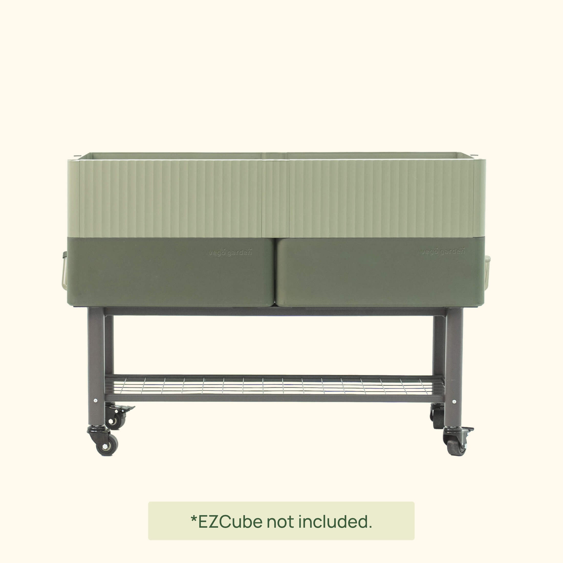 EZCube Elevated Rolling Planter Cart - Team Grow