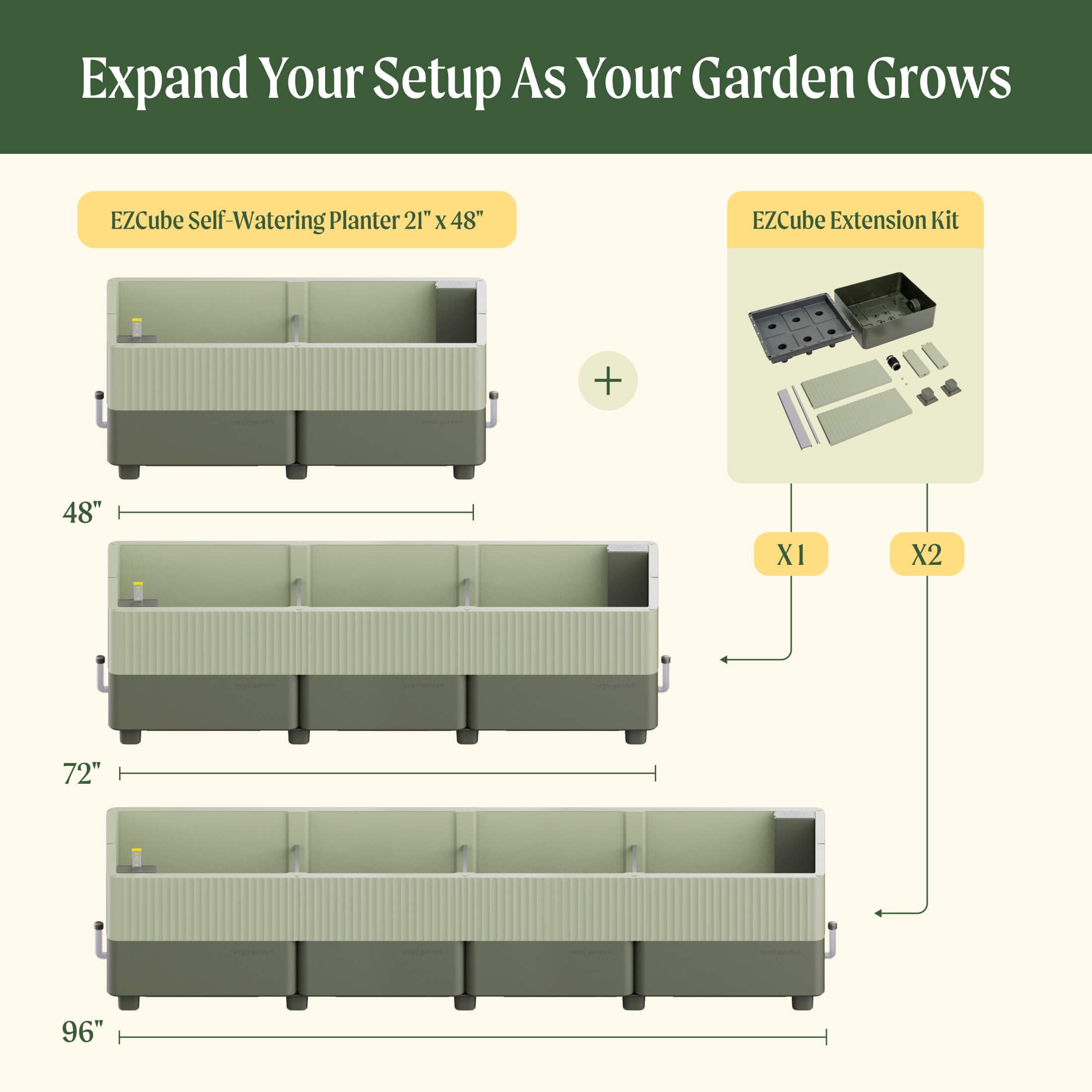 EZCube Extension Kit - Team Grow