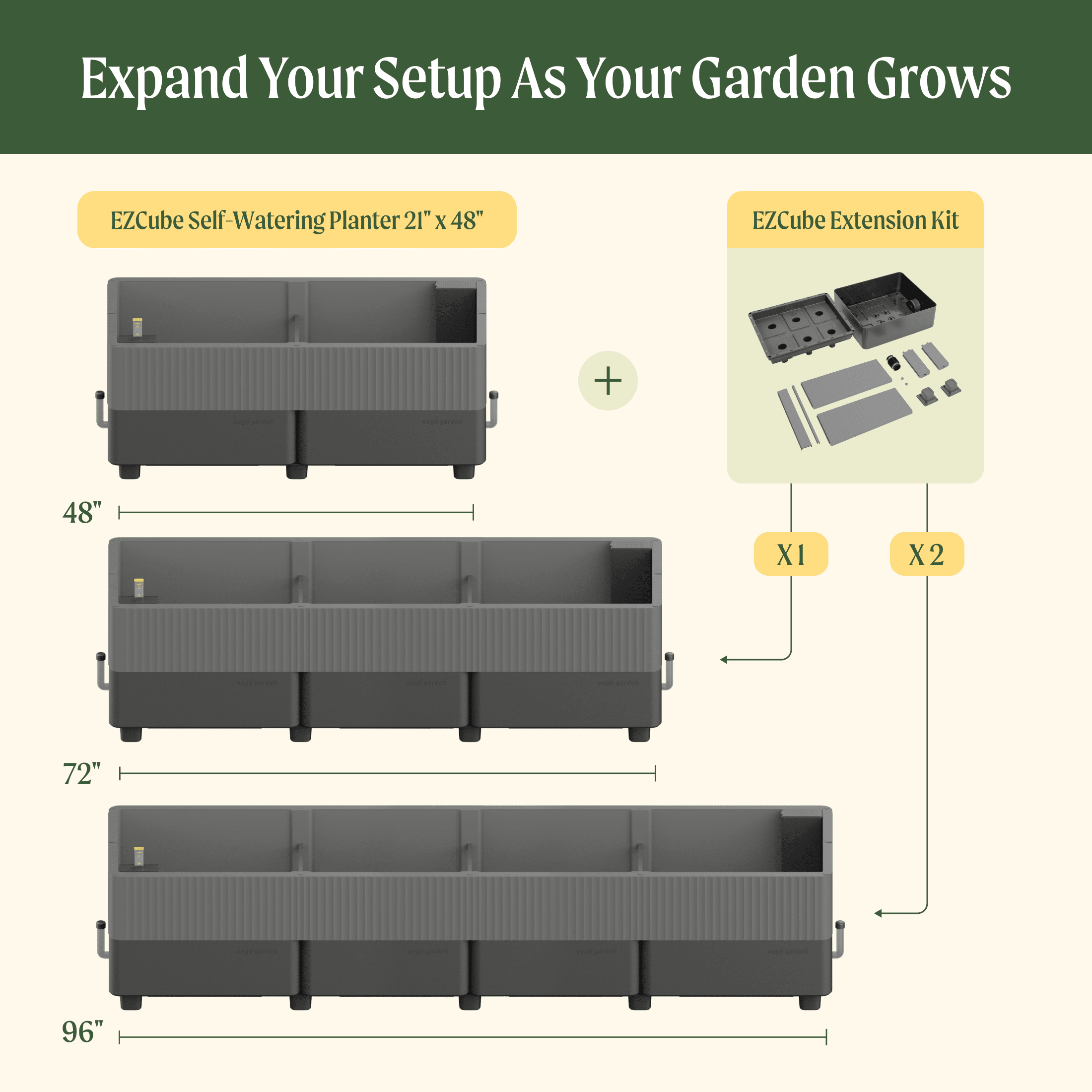 EZCube Extension Kit - Team Grow