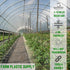 Farm Plastic Supply - Clear Greenhouse Plastic Sheeting - 6 mil - (12' x 28') - 4 Year UV Resistant Polyethylene Greenhouse Film, Hoop House Green House Cover for Gardening, Farming - Team Grow