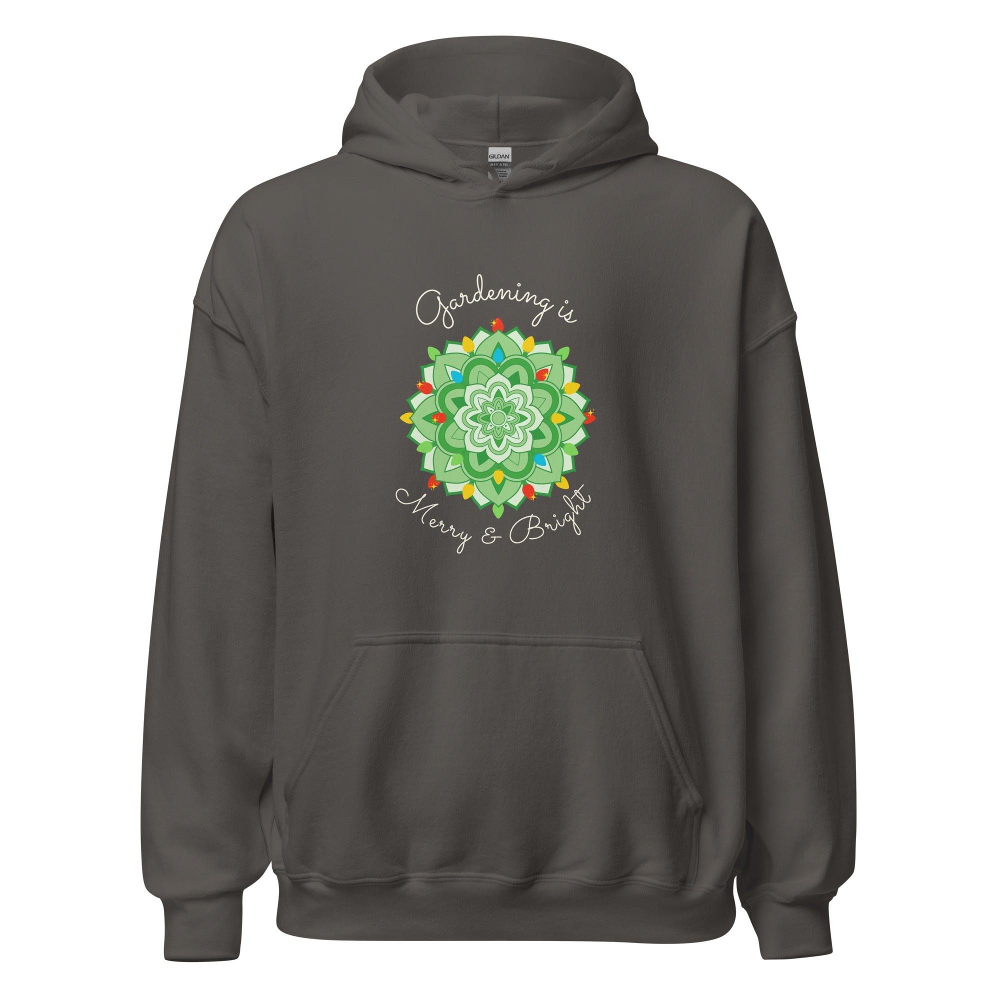Gardening Is Merry & Bright Hoodie - Team Grow