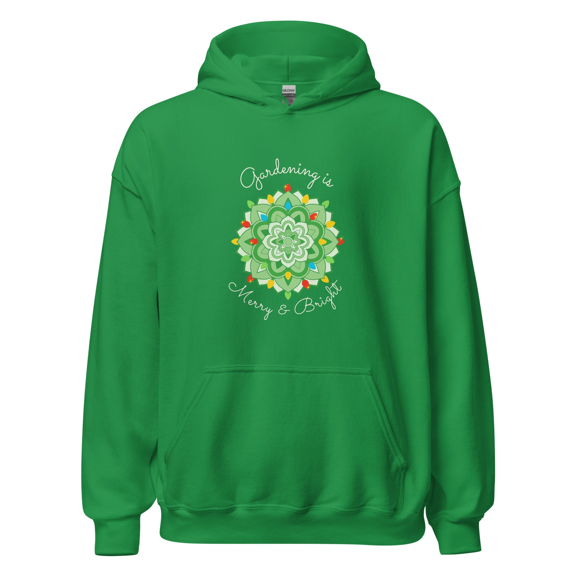 Gardening Is Merry & Bright Hoodie - Team Grow