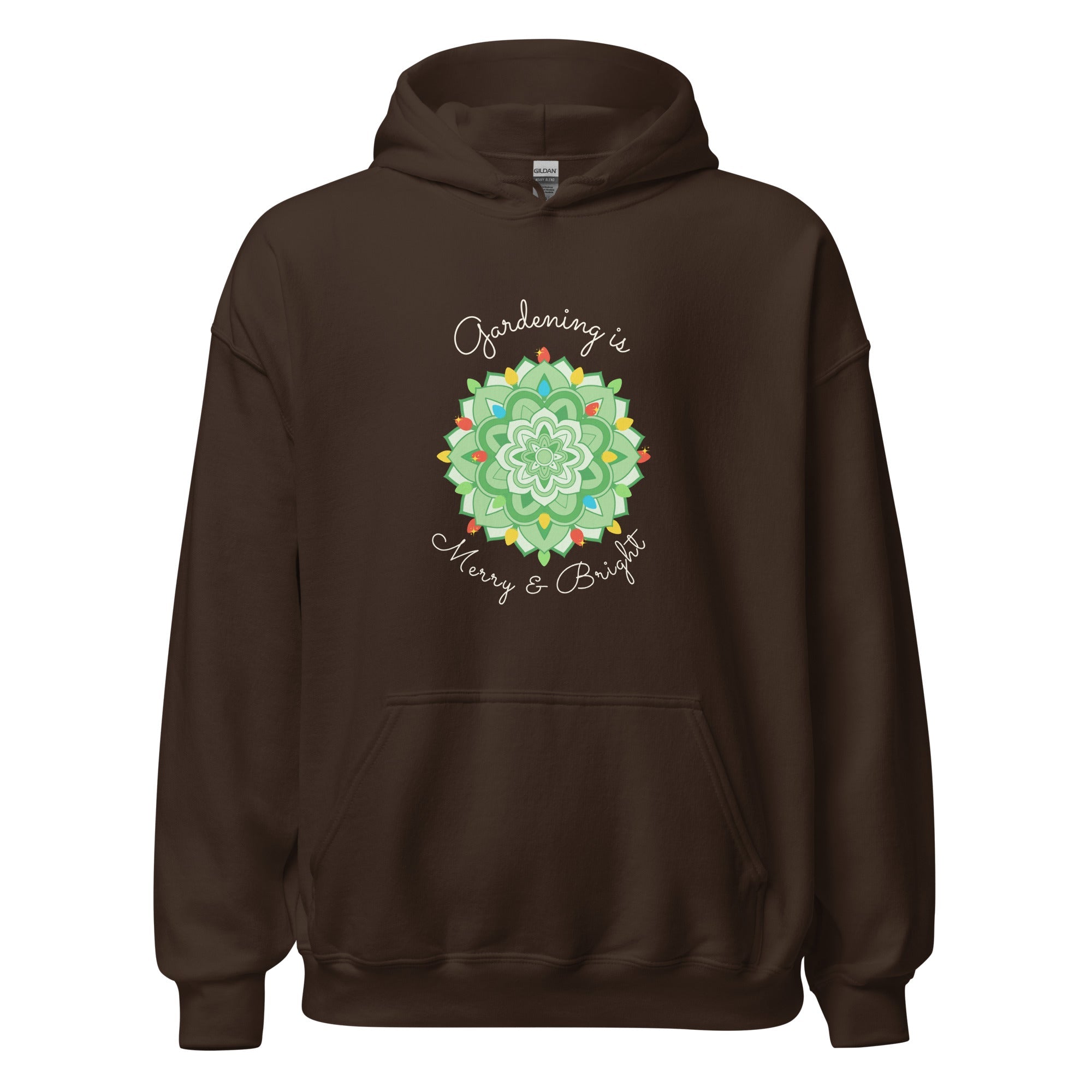 Gardening Is Merry & Bright Hoodie - Team Grow
