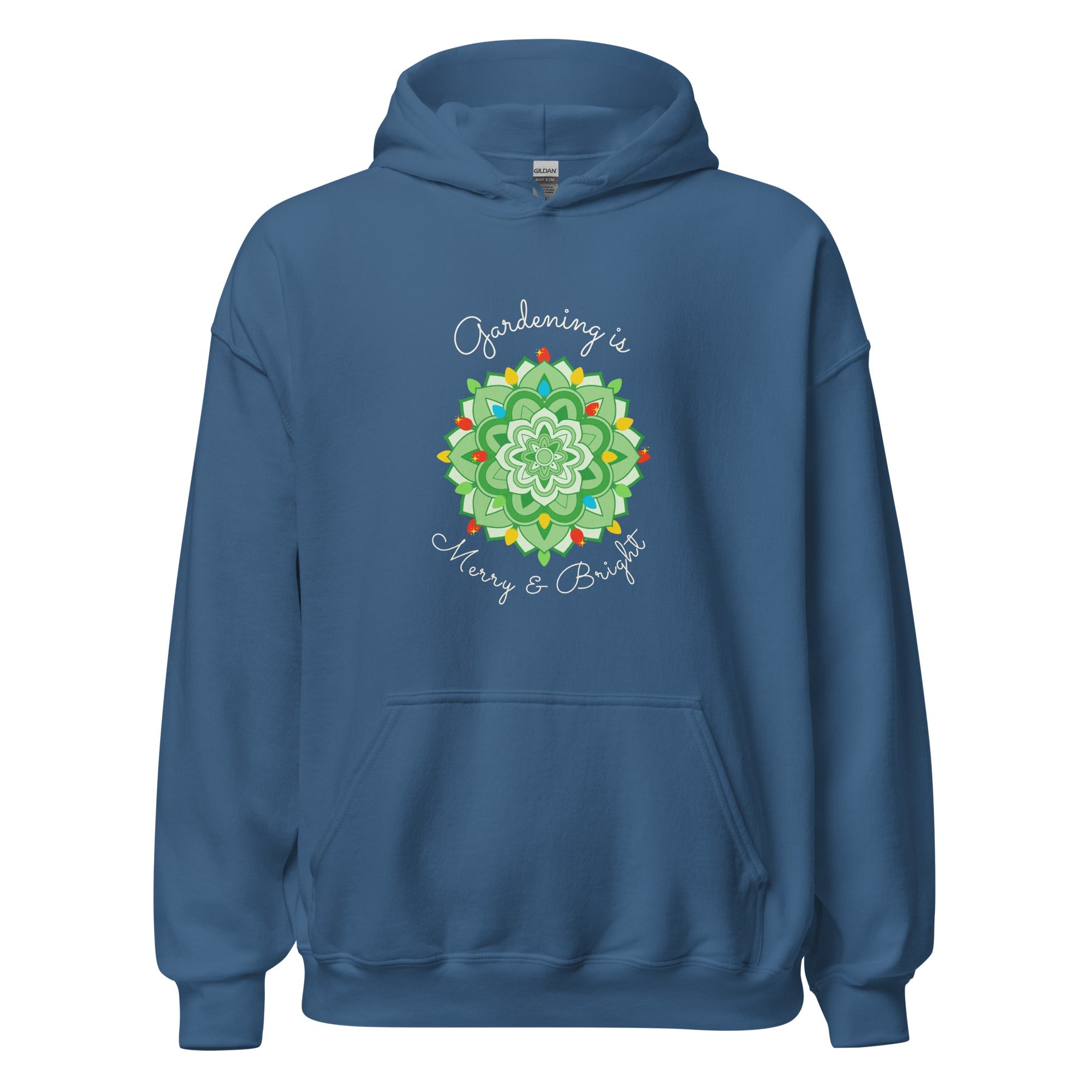 Gardening Is Merry & Bright Hoodie - Team Grow