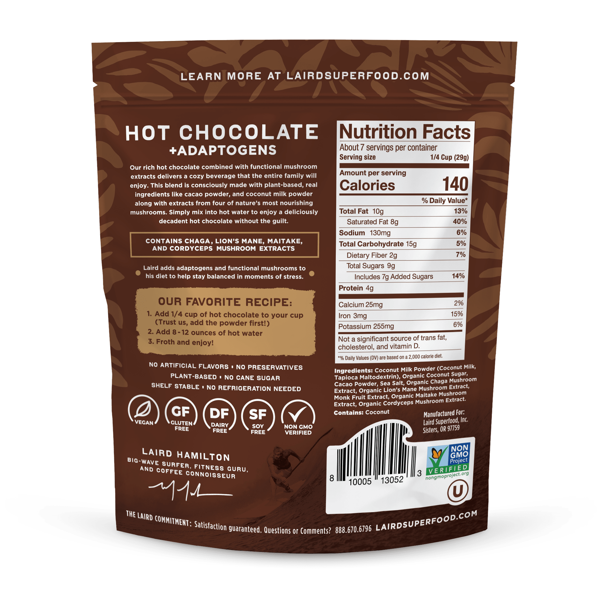 Hot Chocolate with Functional Mushrooms - Team Grow