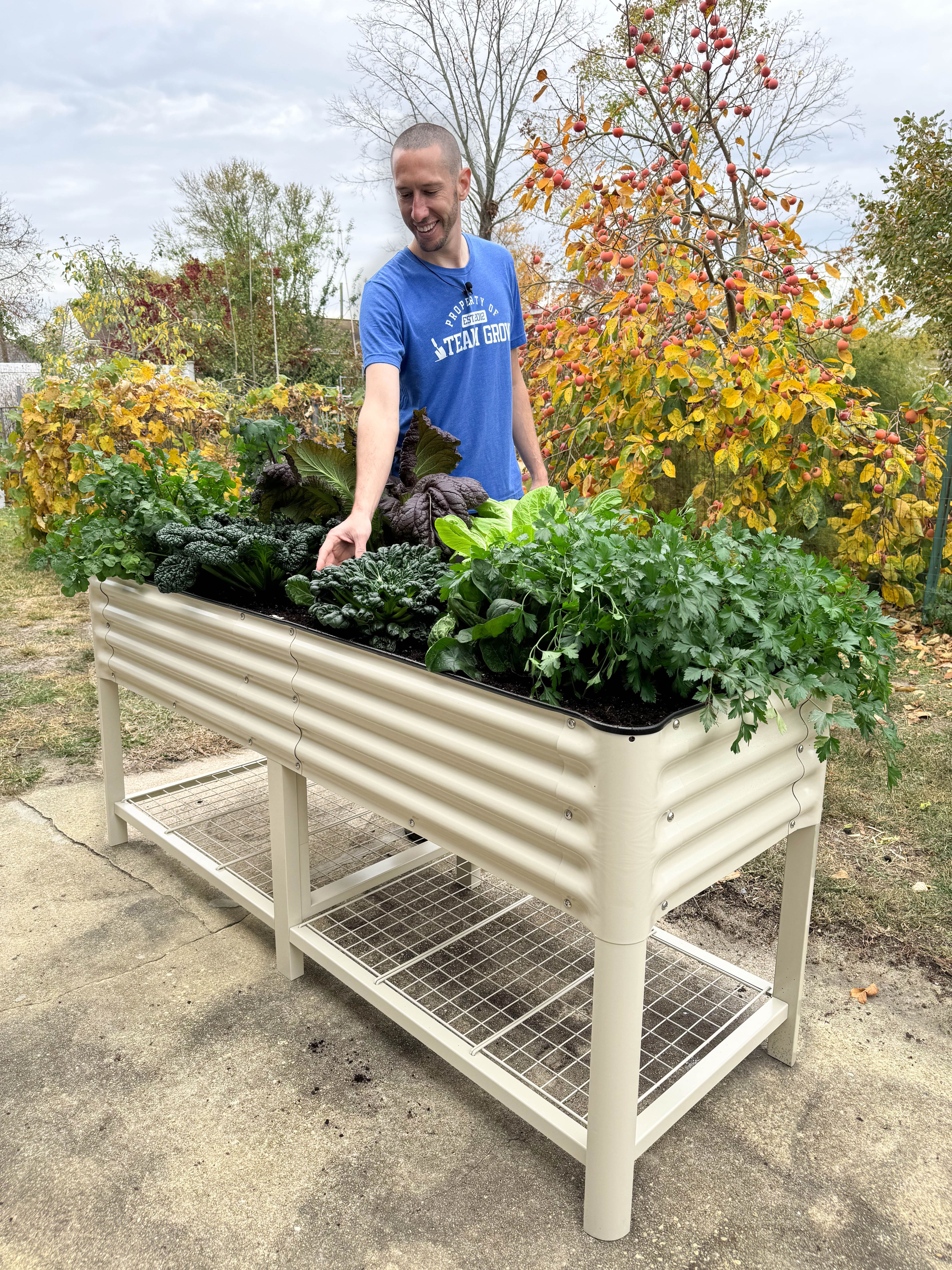 JP’s Elevated Garden Bed 2' x 4' - Team Grow