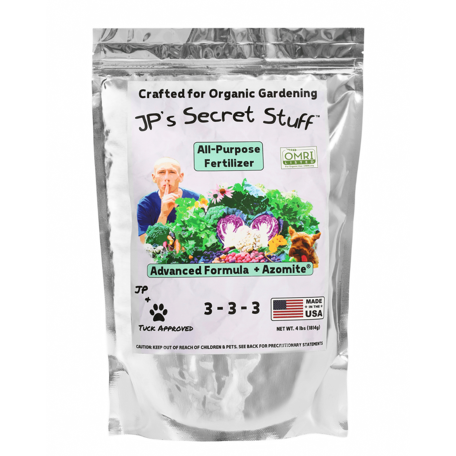 JP's Secret Stuff All - Purpose Fertilizer 4 lbs (US only) - Team Grow