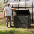 Modern Metal Compost Bin - Team Grow