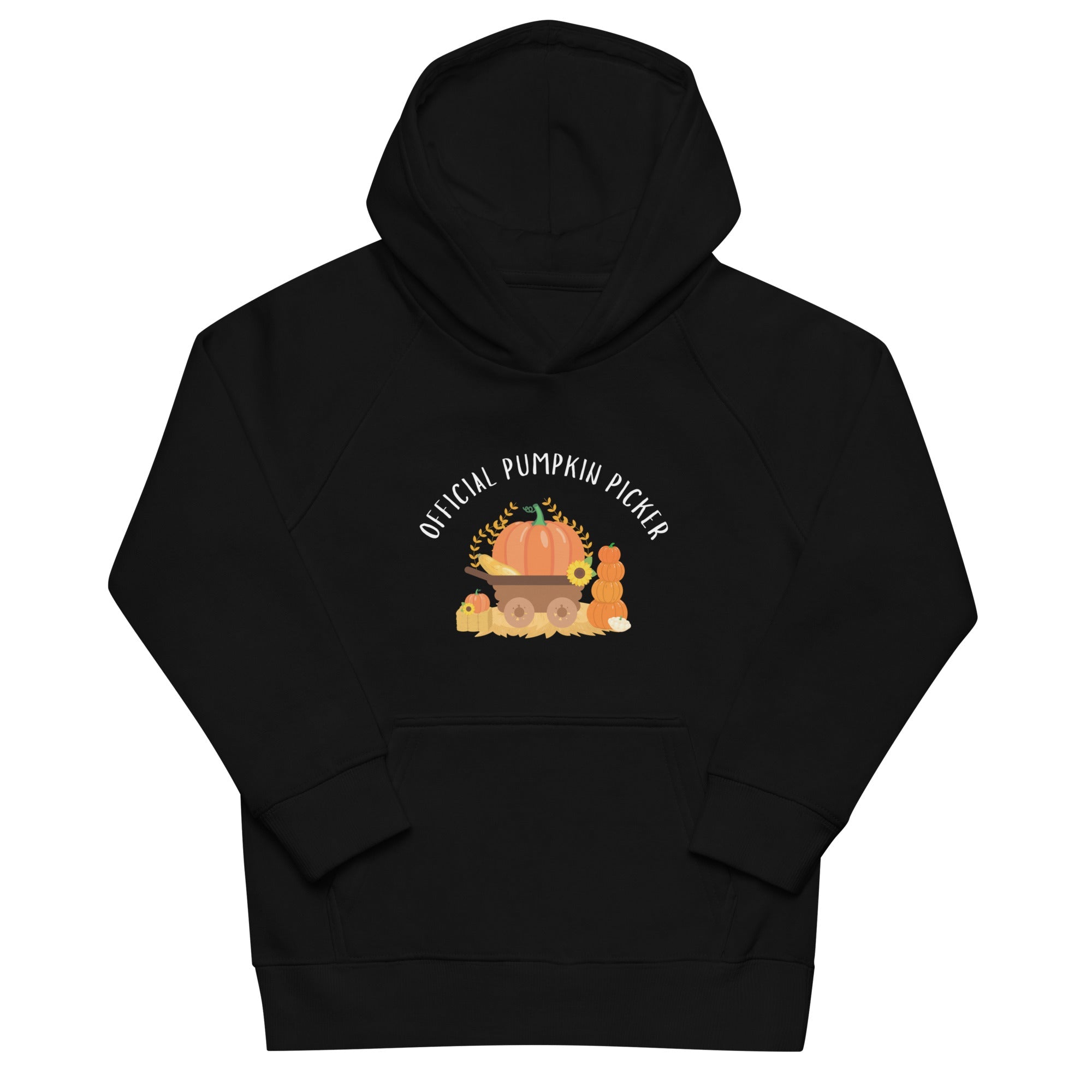 Official Pumpkin Picker - Kids Eco Hoodie - Team Grow