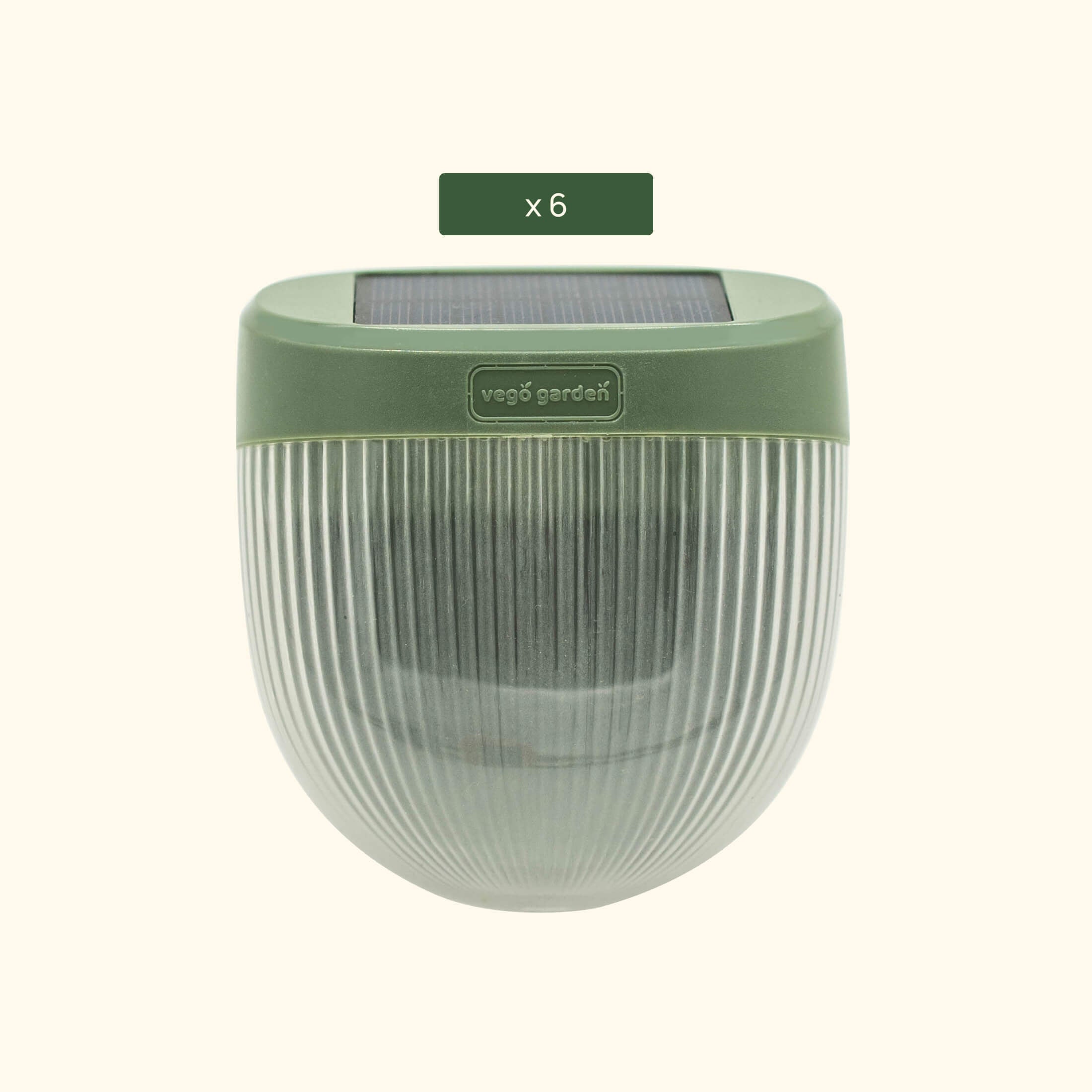 Rippled Solar Garden Light - Team Grow