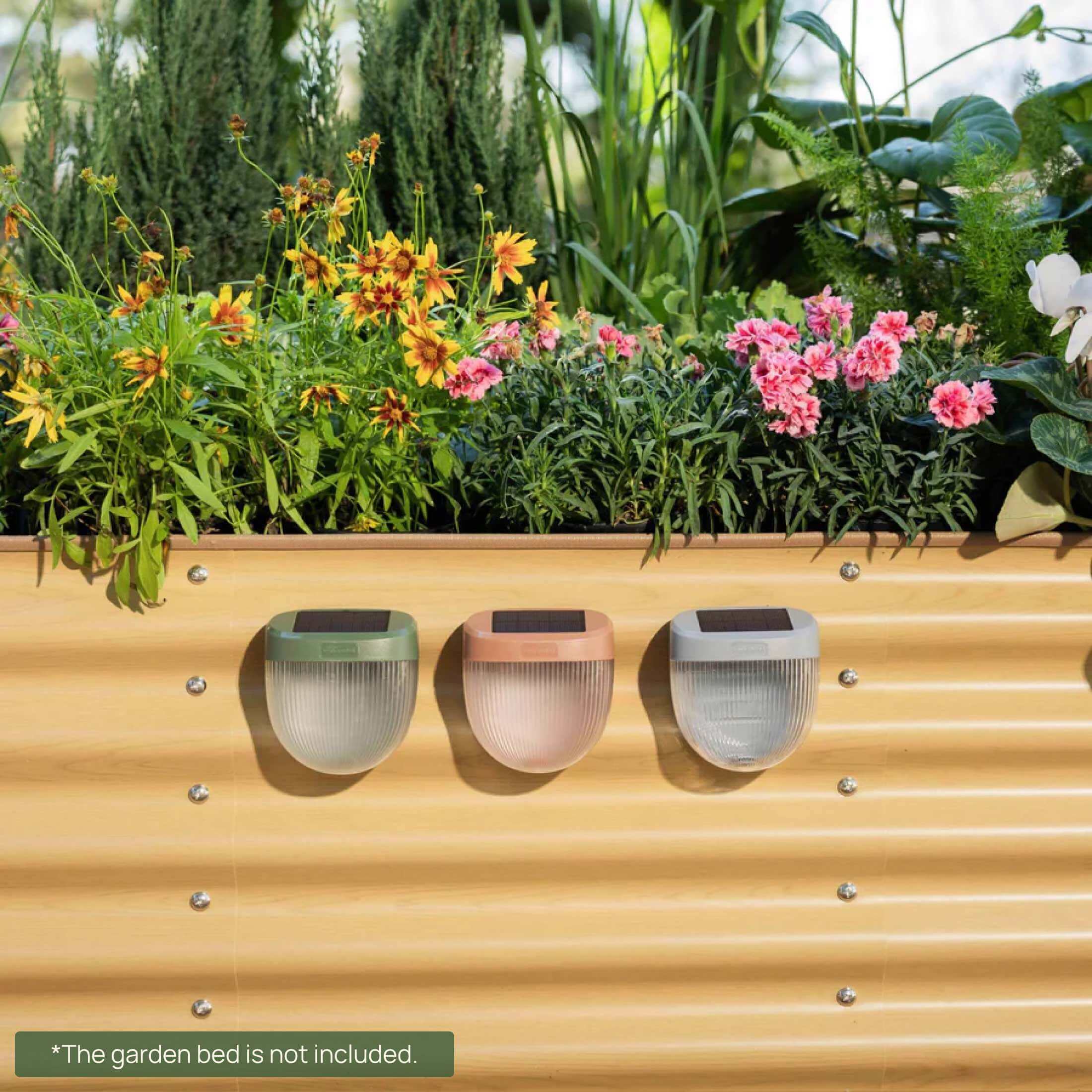 Rippled Solar Garden Light - Team Grow