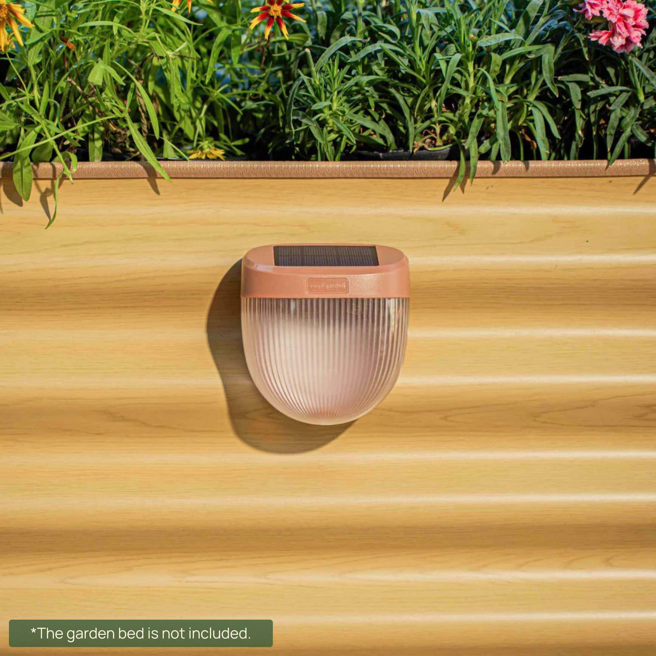 Rippled Solar Garden Light - Team Grow