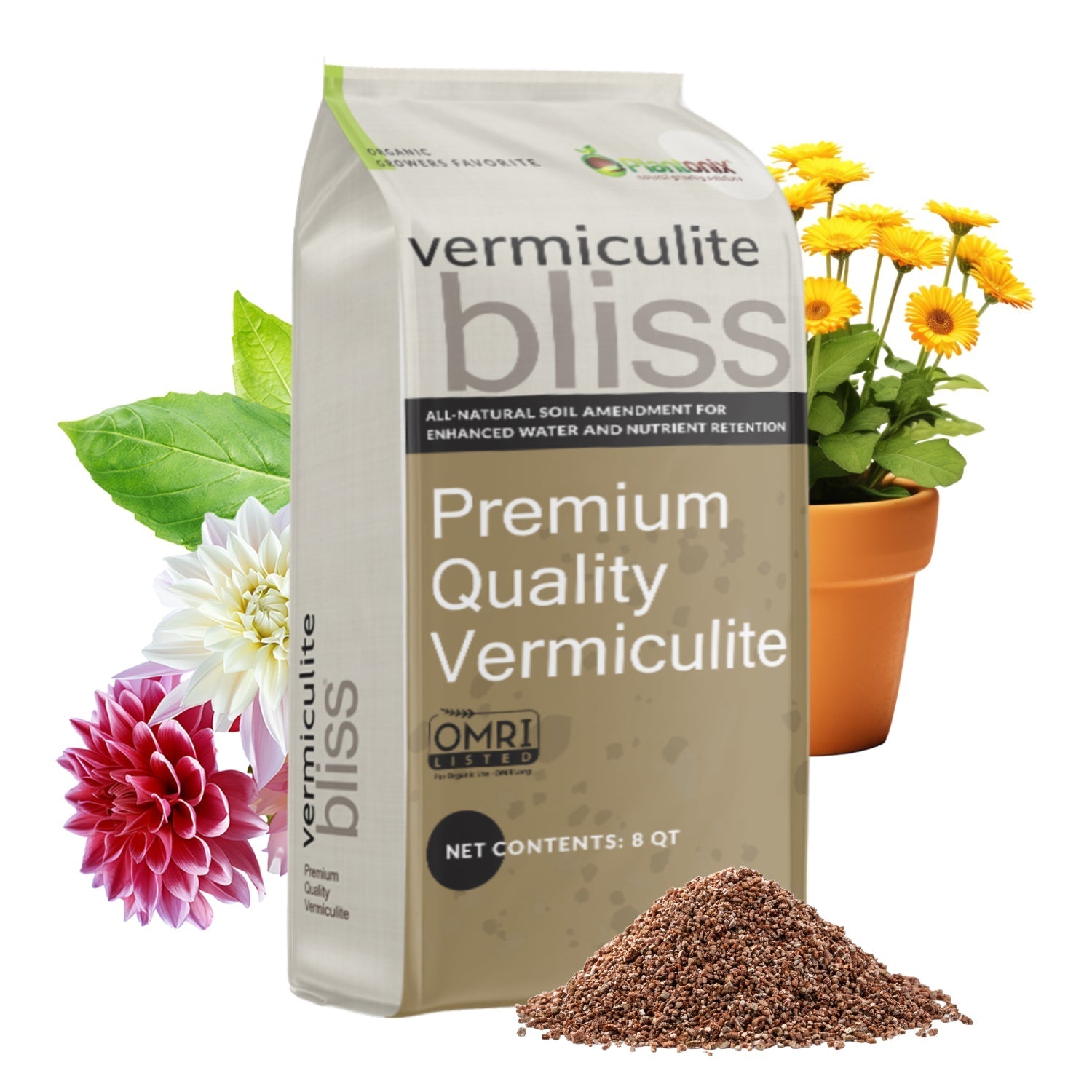 vermiculite planting seeds Vermiculite Bliss - Premium Vermiculite Soil Amendment