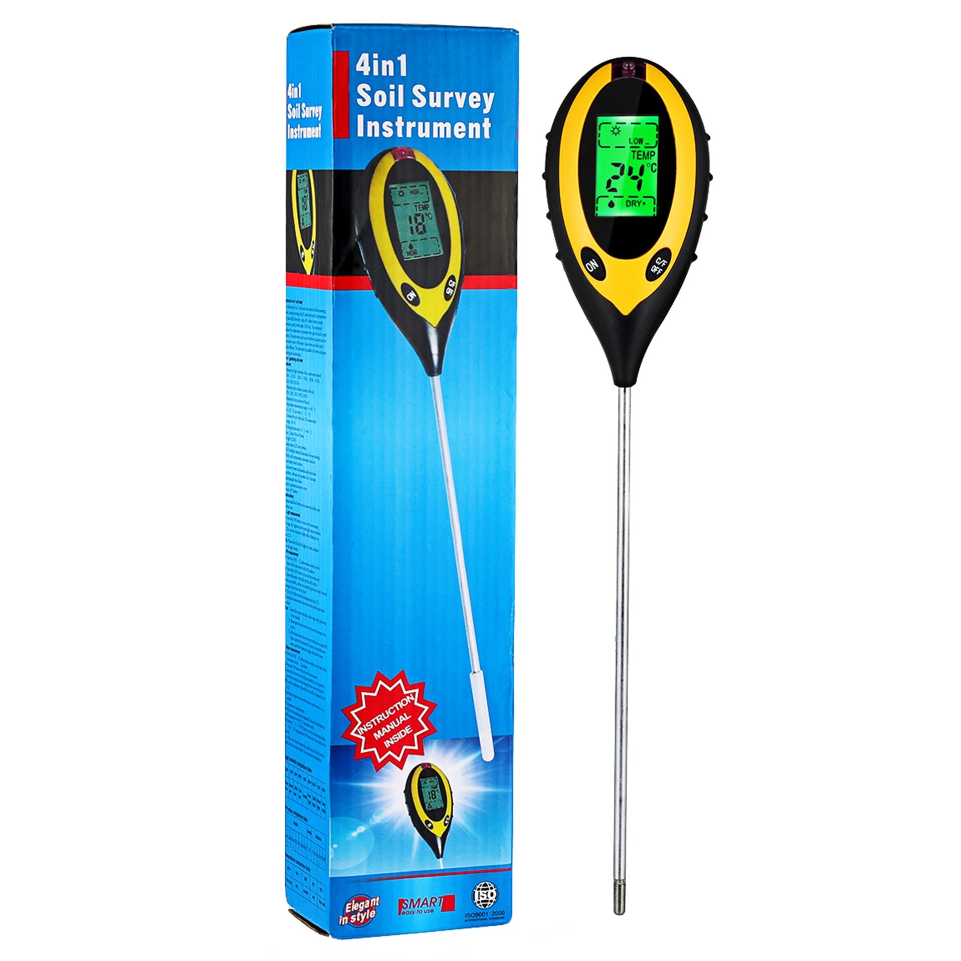 Soil Meters - Measure Sunlight, Soil PH, Moisture, & More - Team Grow