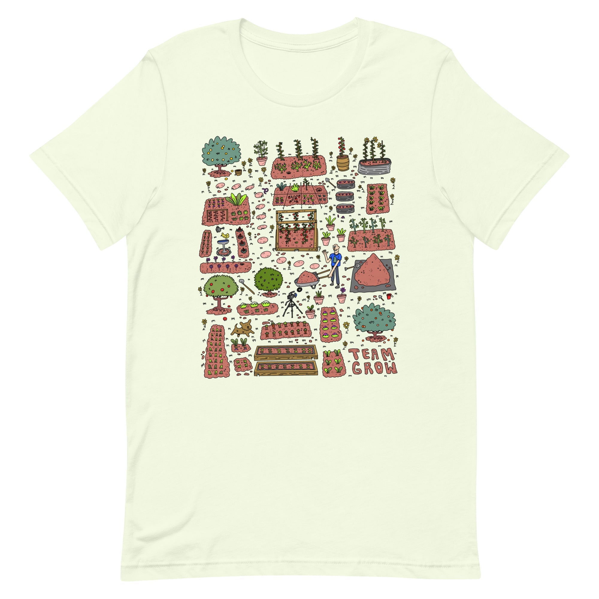 Team Grow Front Design Unisex t-shirt - Team Grow