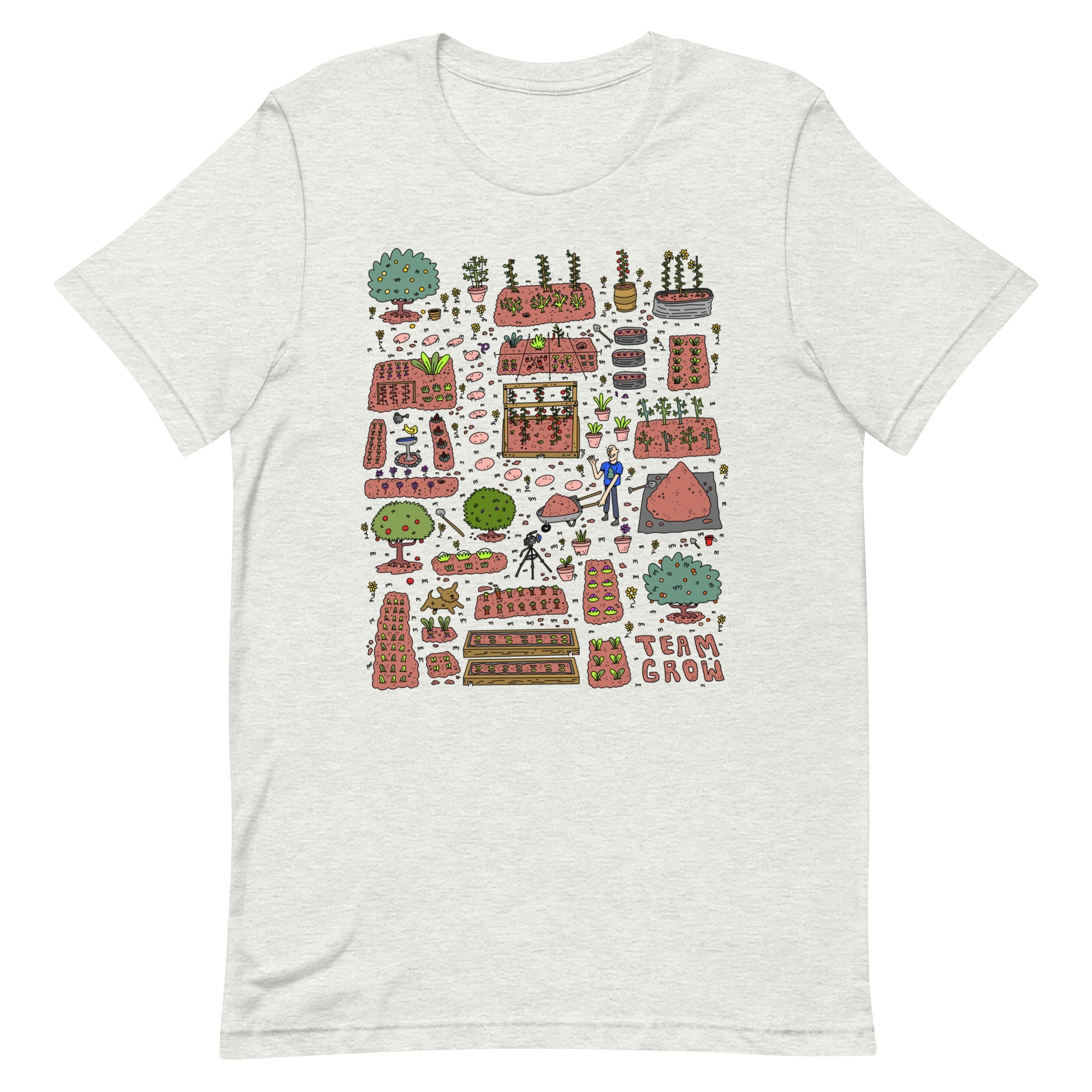 Team Grow Front Design Unisex t-shirt - Team Grow