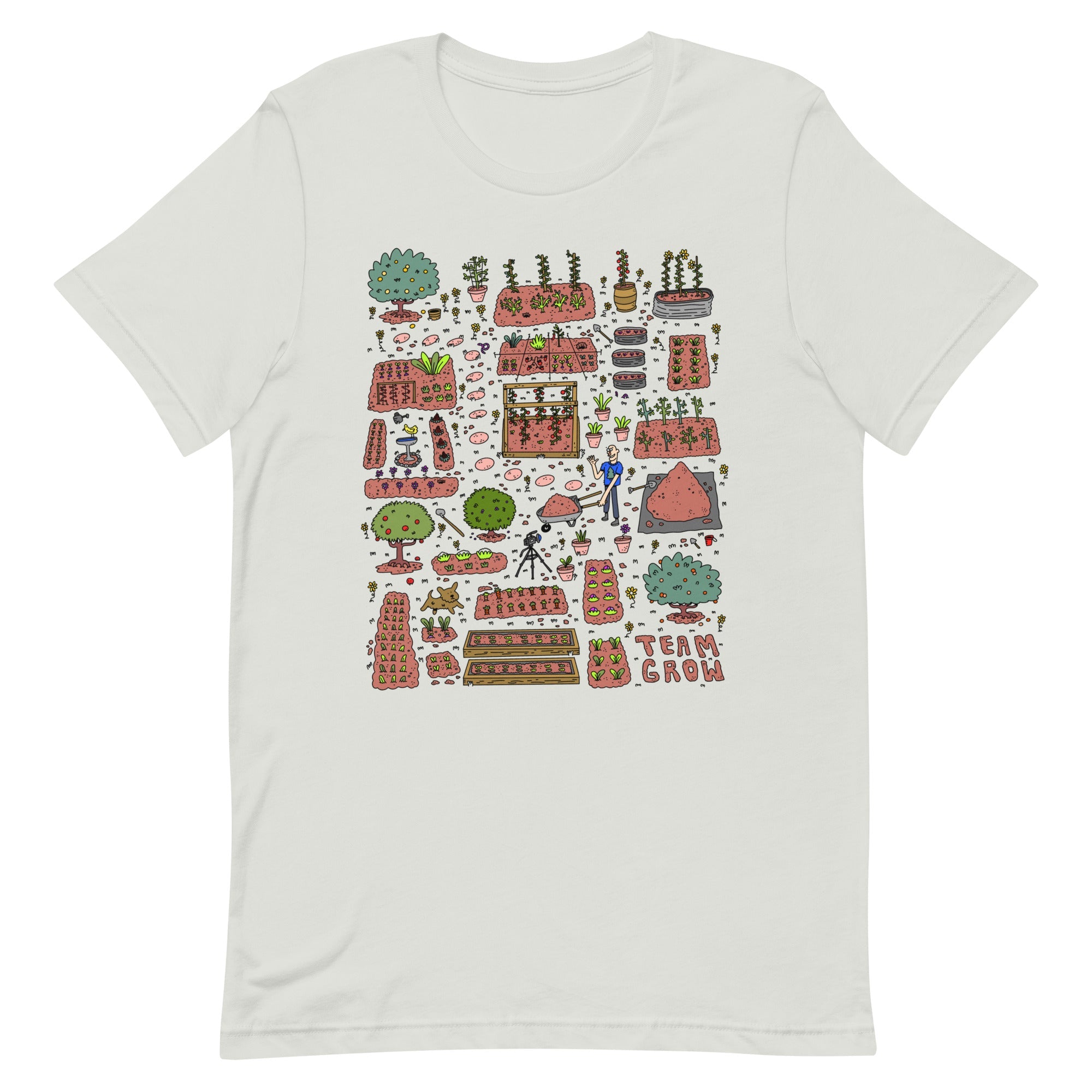 Team Grow Front Design Unisex t-shirt - Team Grow