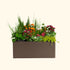 17" Tall Modern 42" x 42" Metal Raised Garden Bed