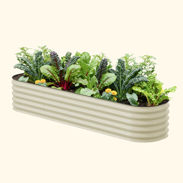 17" Tall 9 In 1 Large Modular Metal Raised Garden Bed Kit