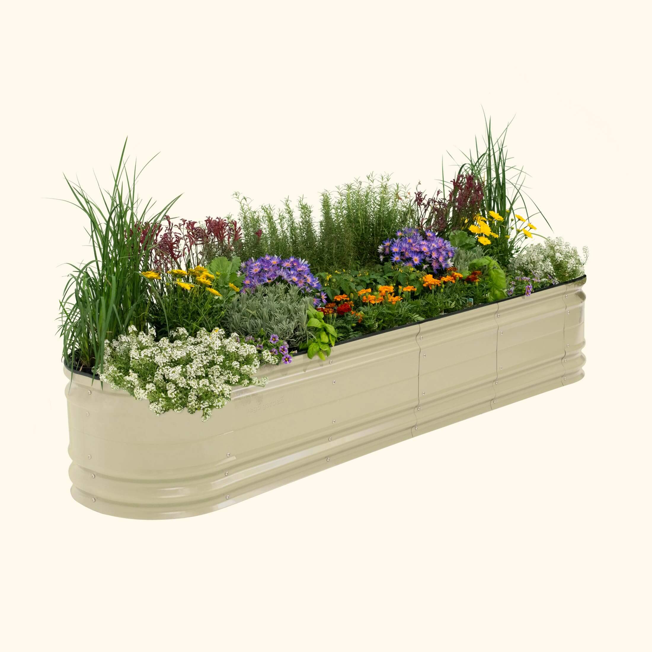 17" Tall 9 In 1 Large Novel Modular Metal Raised Garden Bed Kit