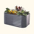 26" Tall 6 In 1 Medium Modular Metal Raised Garden Bed Kit