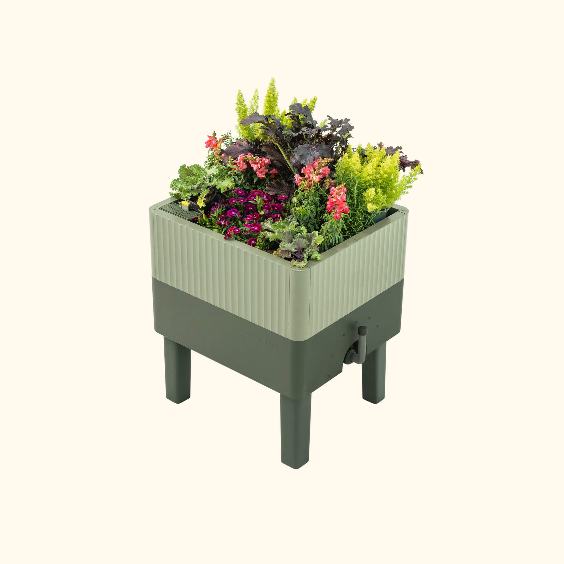 family handyman self watering planter The EZCube Self-watering Planter 21" x 24" Elevated – Team Grow