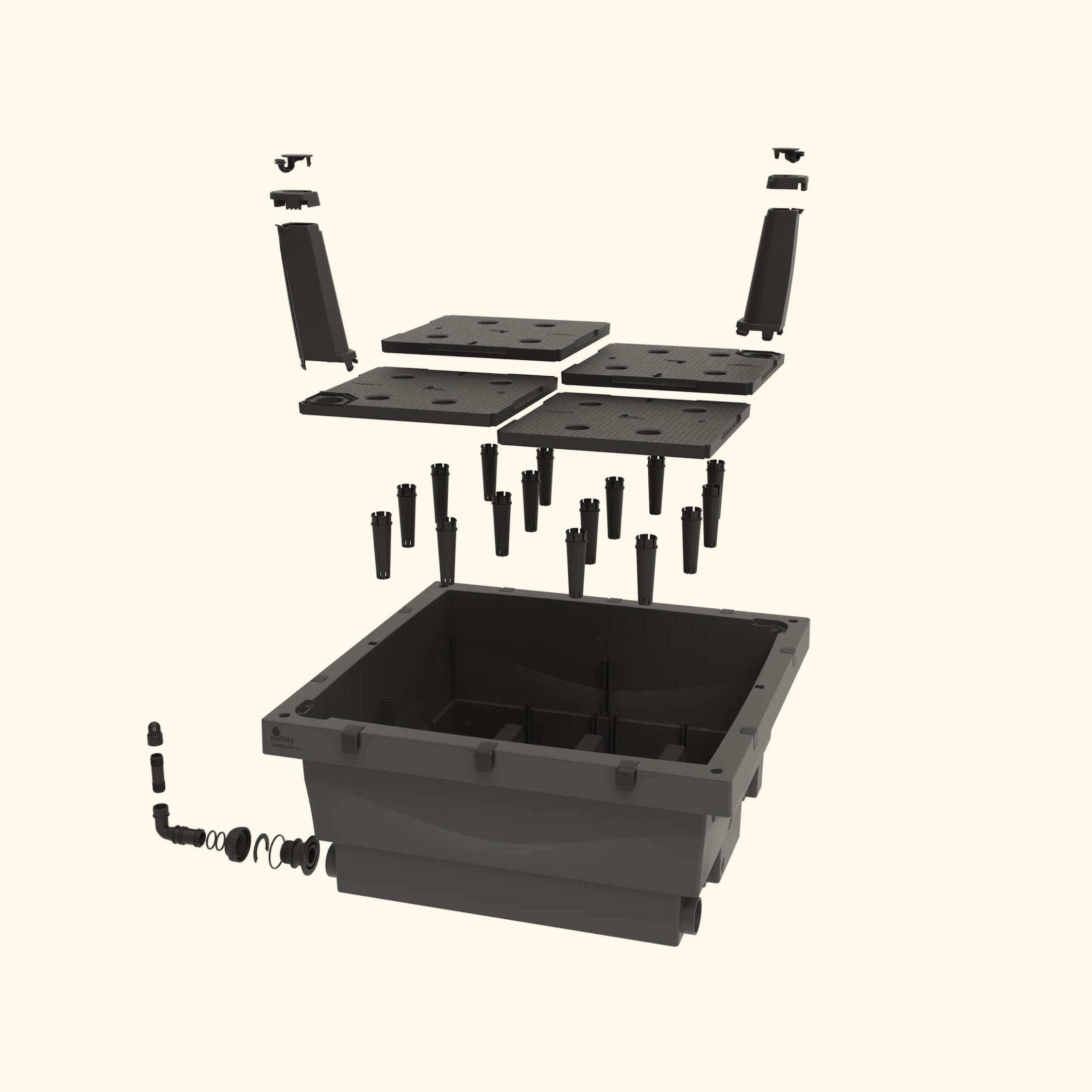 Foodcube™ Large - The Next Generation of Self Watering Raised Beds Elevated