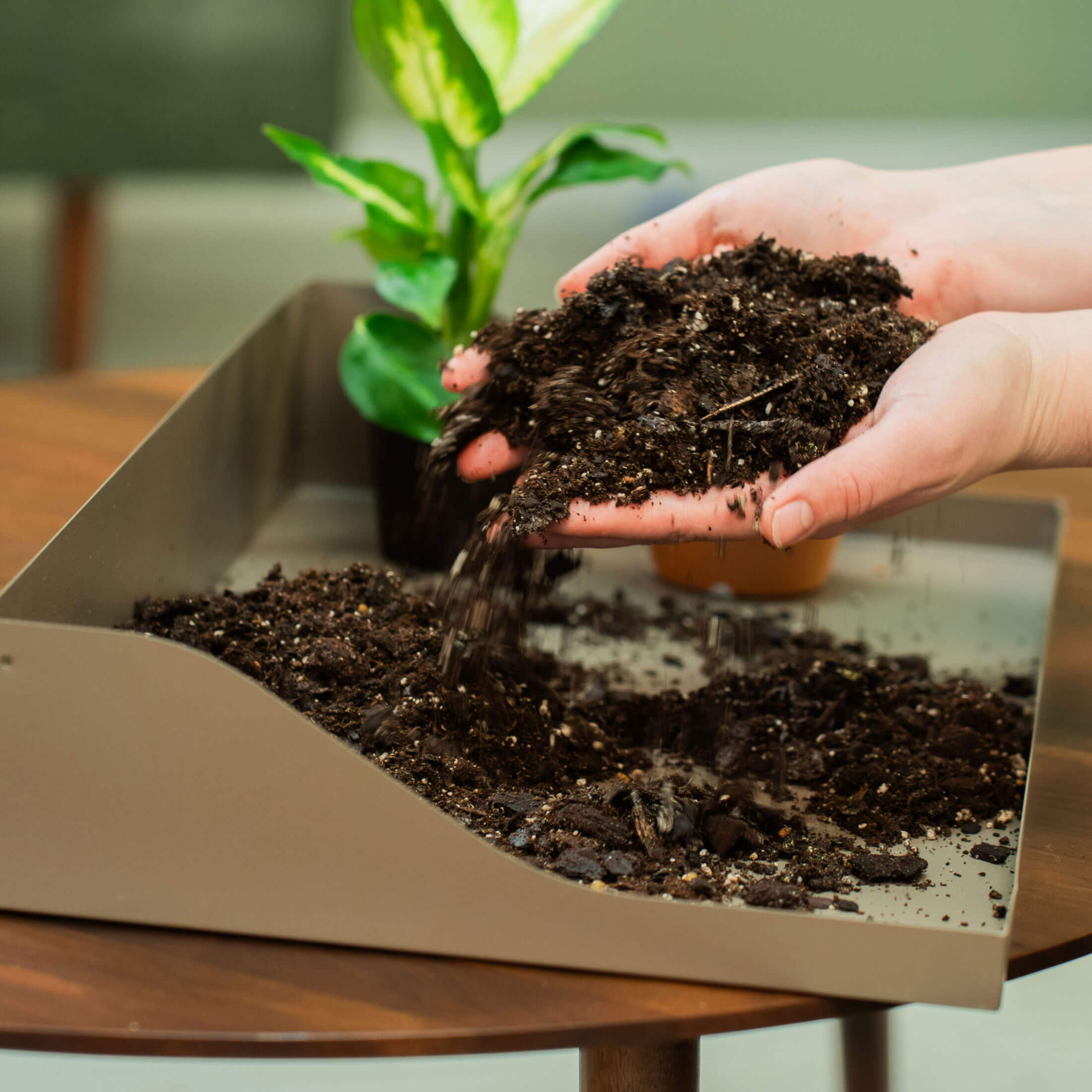 Grow Light Garden 1020 Potting Tray - 2 Pack