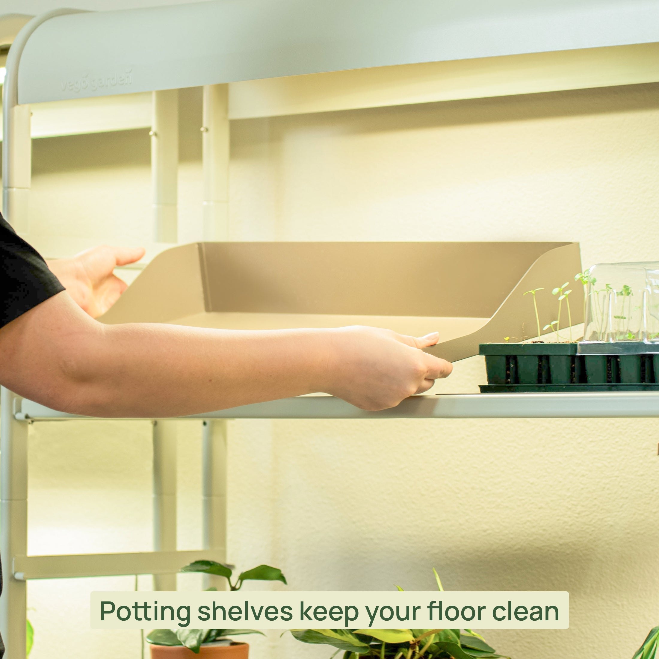 Grow Light Garden 1020 Potting Tray - 2 Pack