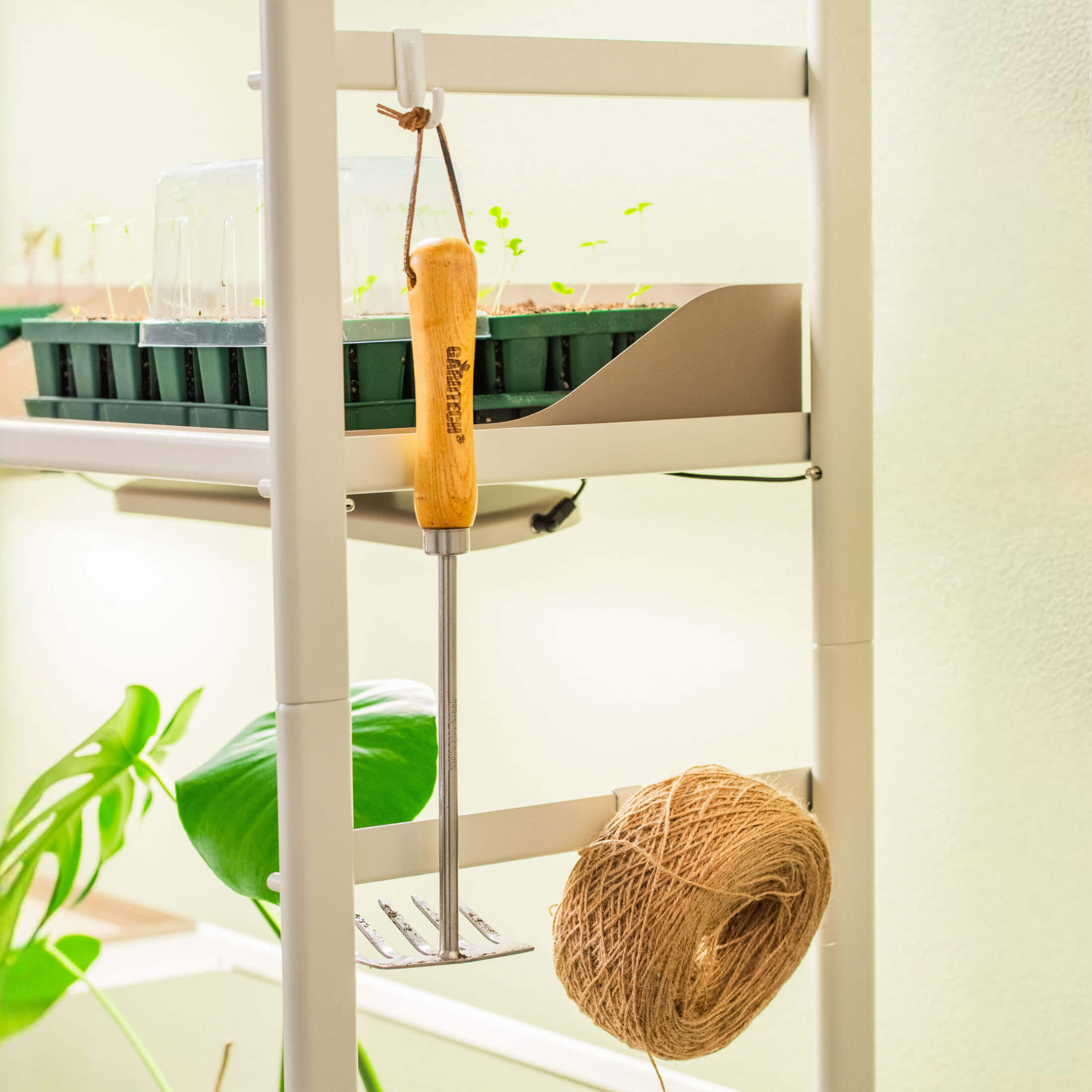 Grow Light Garden Hooks - 4 Pack