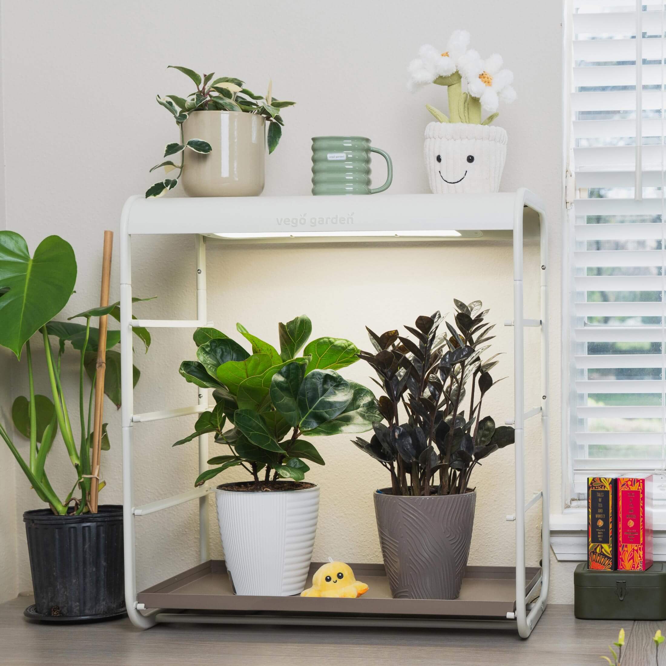 1 Tier Tabletop Grow Light Garden