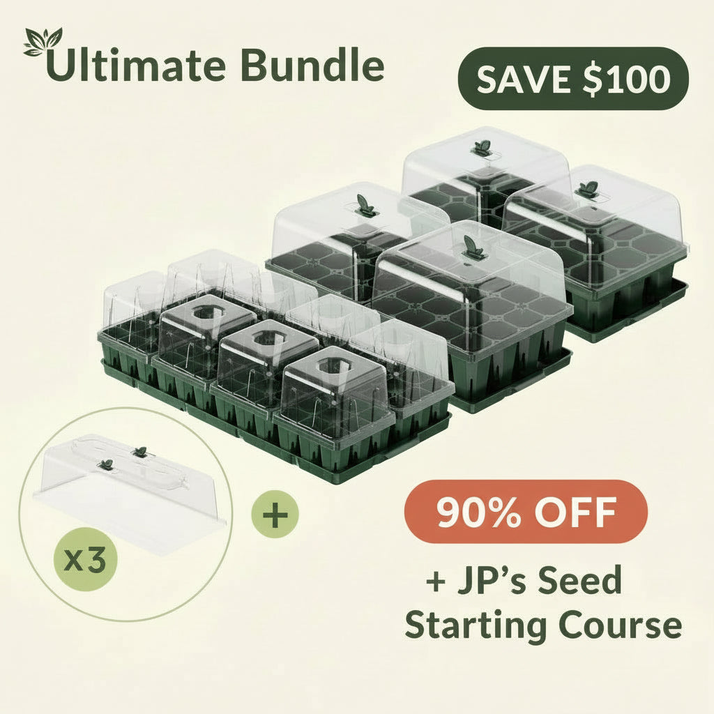 Ultimate Seed Starting Bundle + Challenge ($100 Savings!)