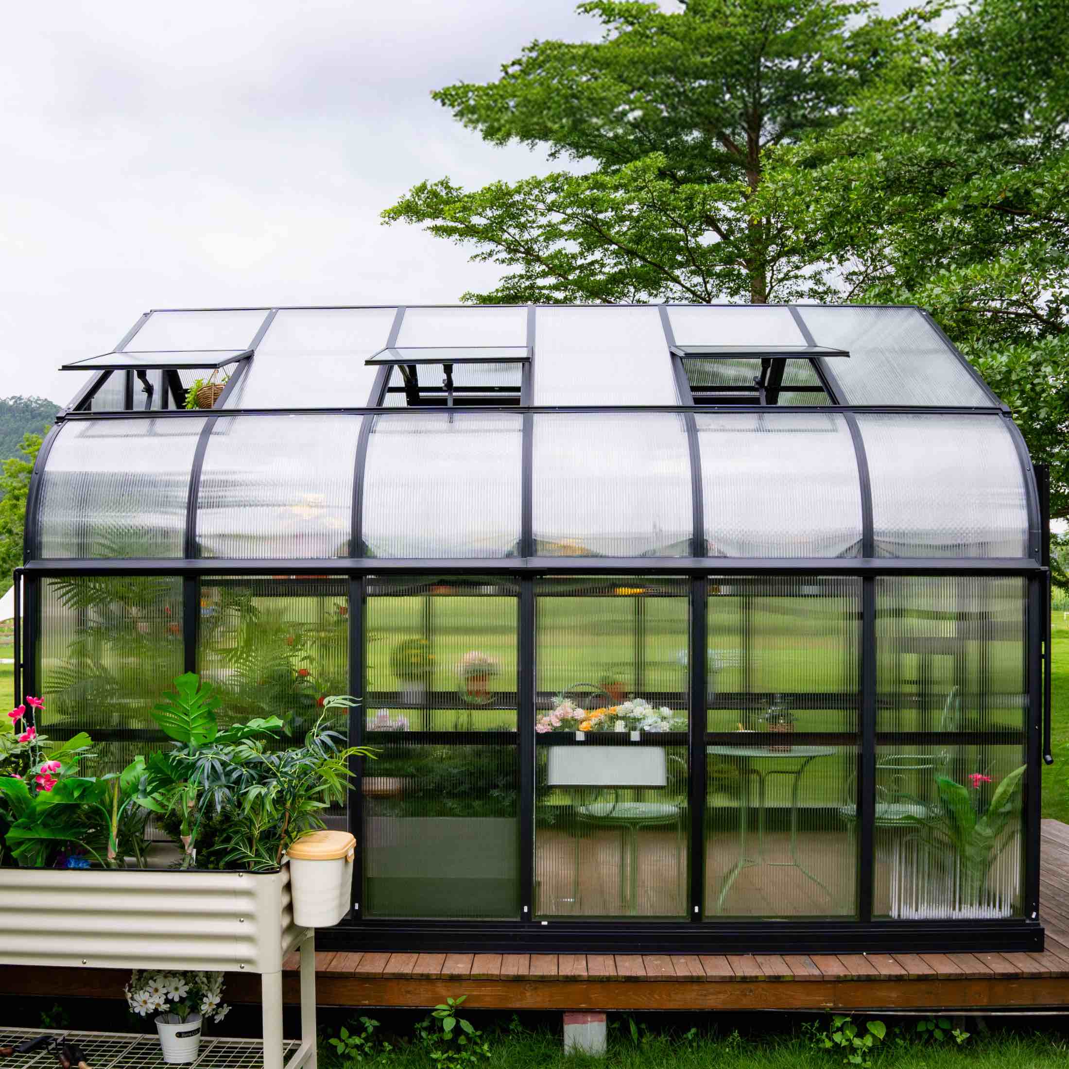 Vego Grand Pacific Greenhouse - 12.5ft Wide - Team Grow