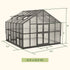 Vego Grand Victorian Greenhouse - 12.5ft Wide - Team Grow