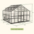 Vego Grand Victorian Greenhouse - 12.5ft Wide - Team Grow