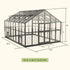 Vego Grand Victorian Greenhouse - 12.5ft Wide - Team Grow