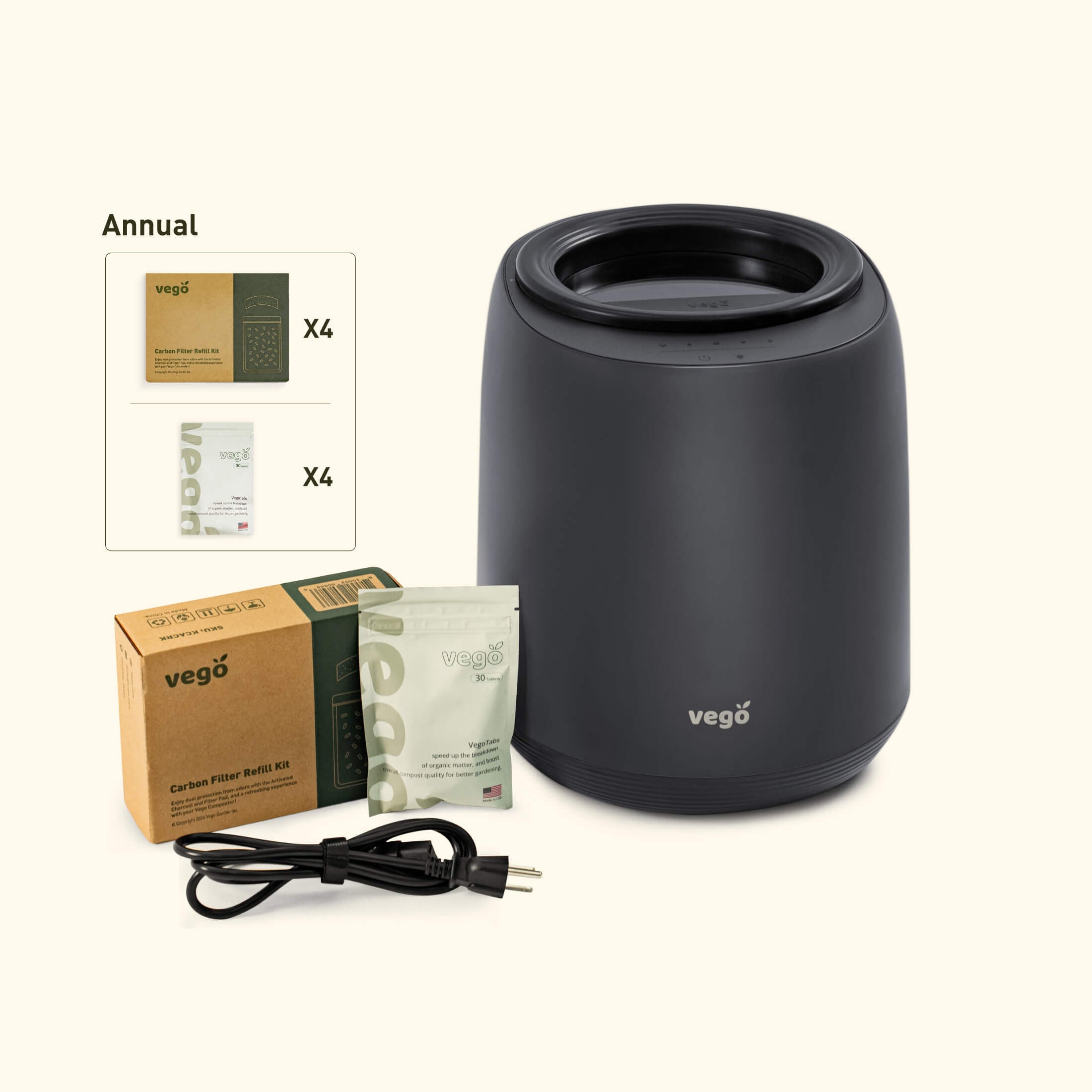 Vego Kitchen Composter - Team Grow