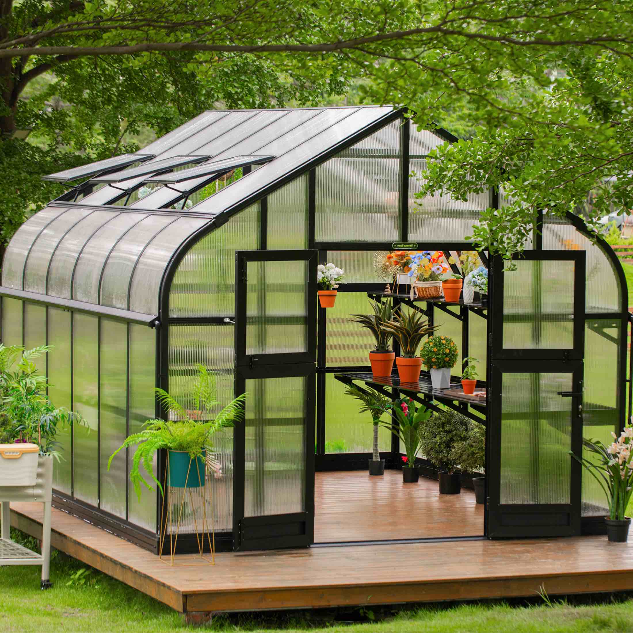 Vego Pacific Greenhouse - 10.5ft Wide - Team Grow