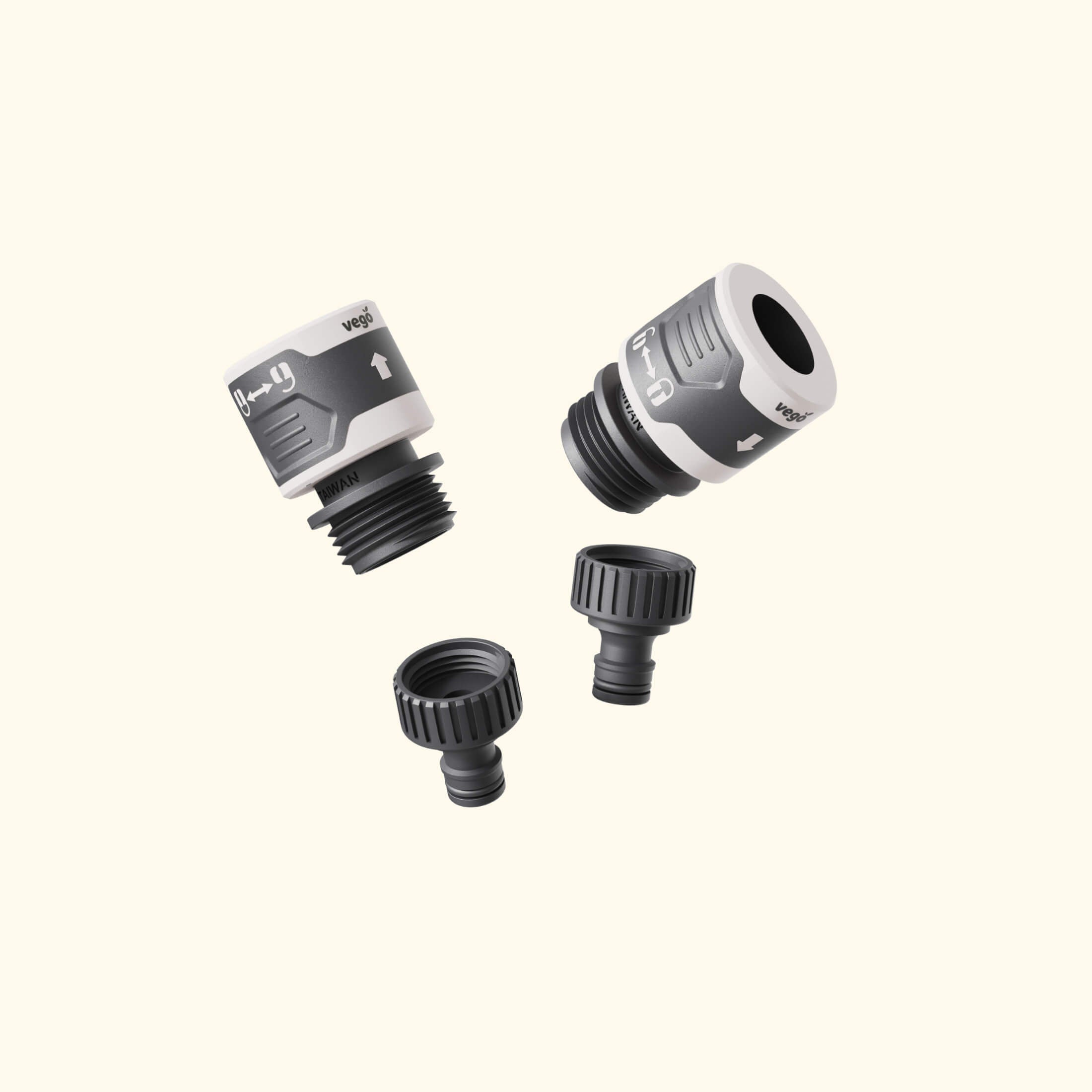 Vego Quick Connector Set V1 - Set of 4 - Team Grow