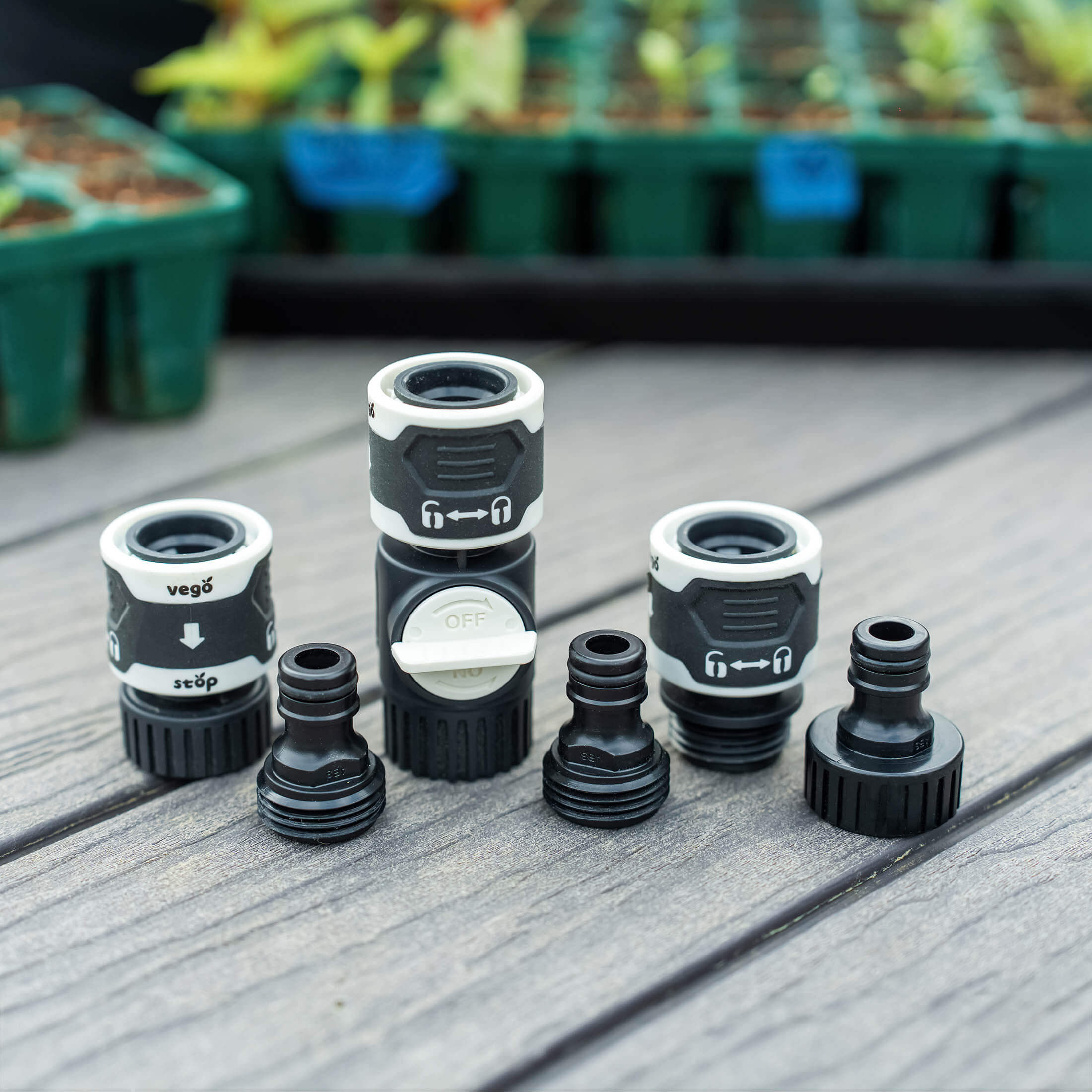 Vego Quick Connector Set V1 - Set of 6 - Team Grow