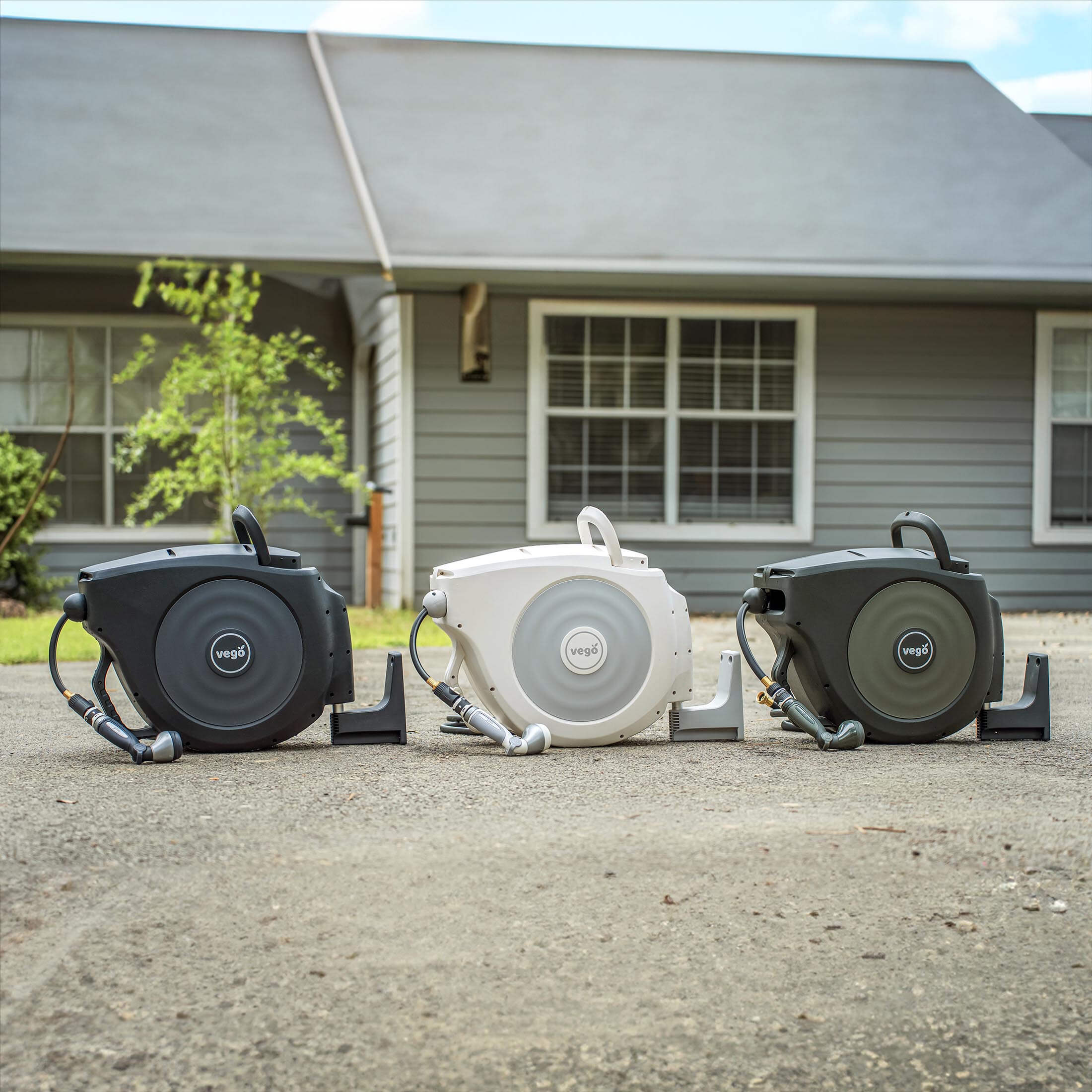 Vego Retractable Hose Reel Set - Team Grow